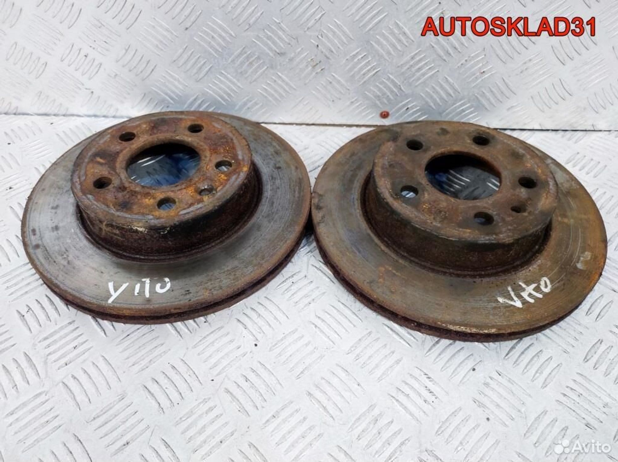 Диск тормозной передний Mercedes Vito 638, 2100 рублей, Дубовое