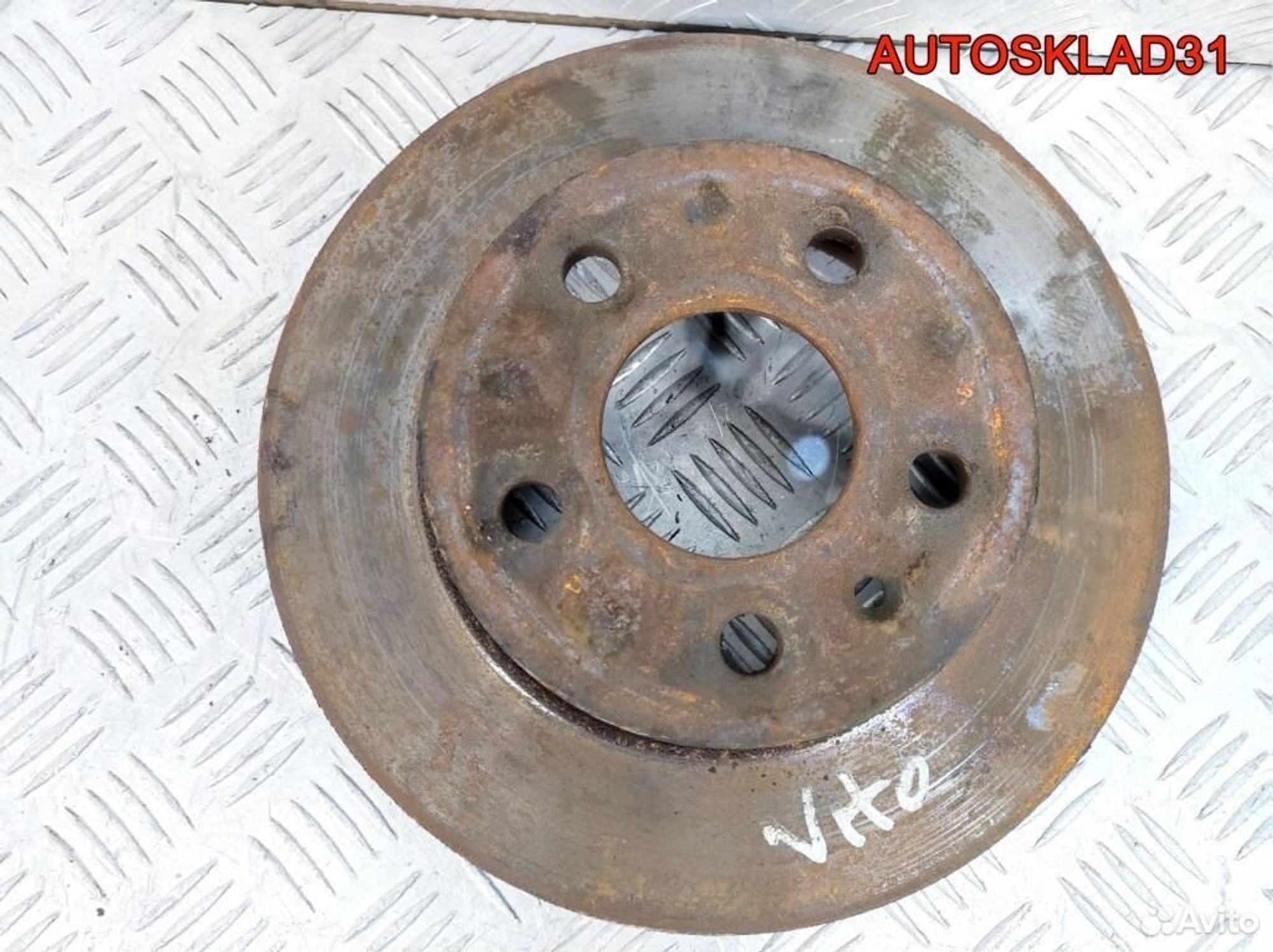 Диск тормозной передний Mercedes Vito 638, 2100 рублей, Дубовое
