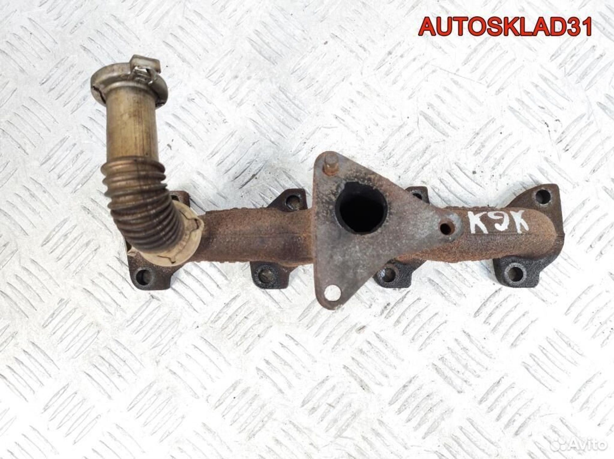 Коллектор выпускной Renault Megane K9K 8200212642, 500 рублей, Дубовое