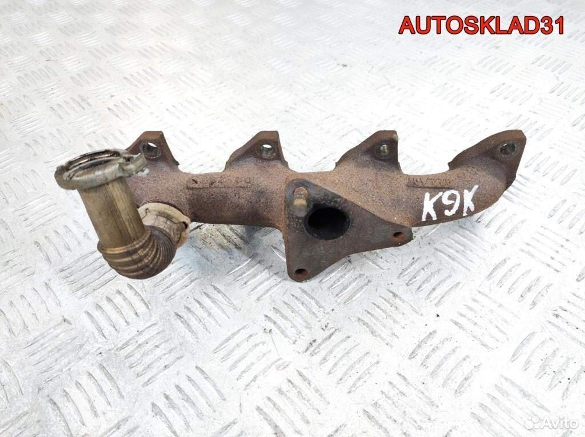 Коллектор выпускной Renault Megane K9K 8200212642, 500 рублей, Дубовое