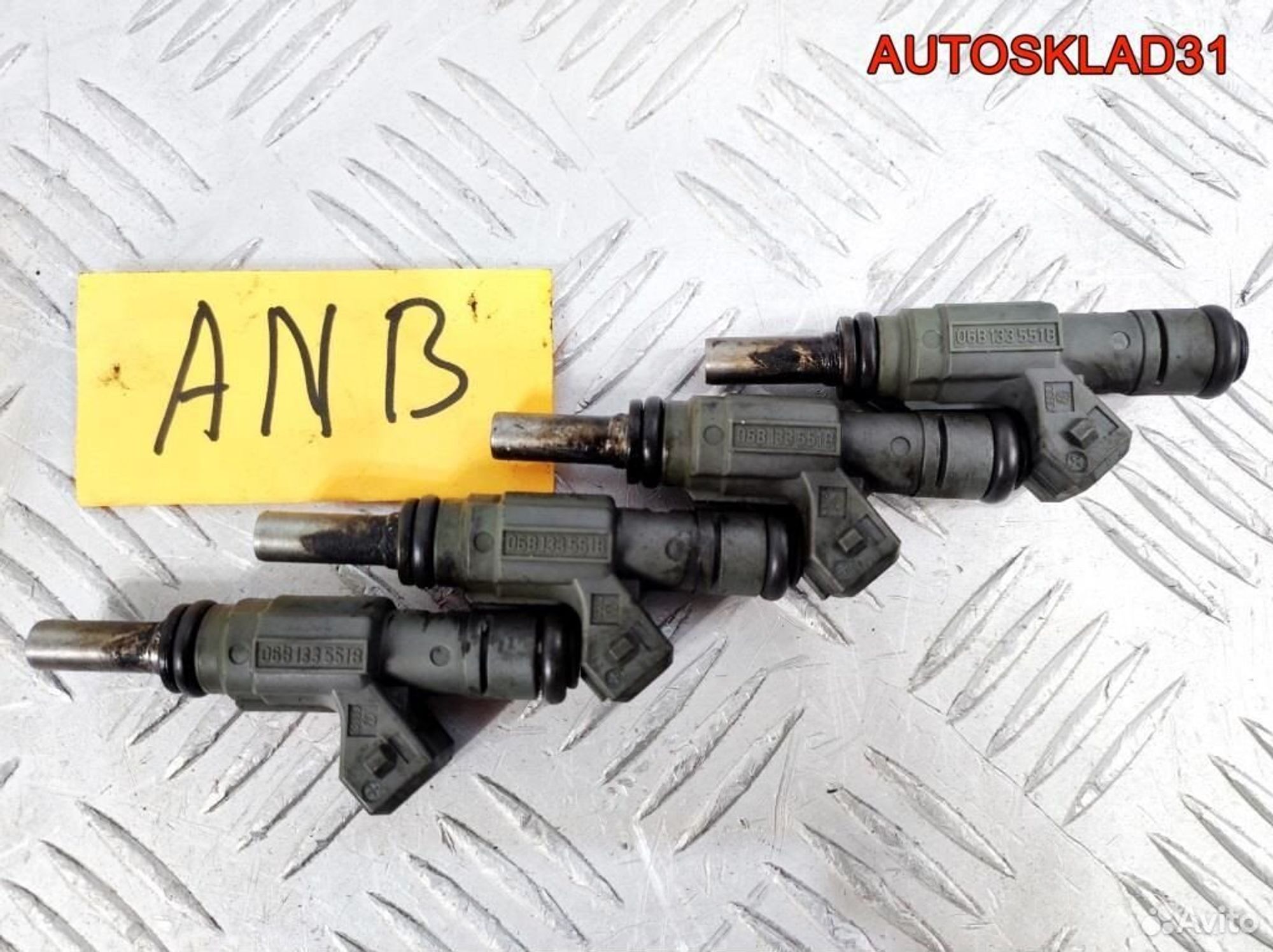 Форсунка топливная Audi A6 C5 1,8 ANB 06B133551B, 1100 рублей, Дубовое