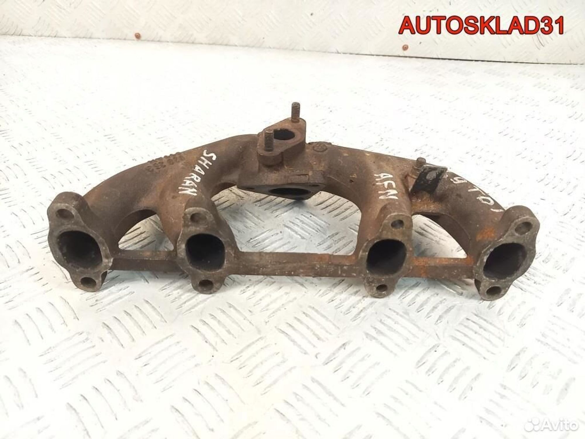 Коллектор выпускной VW Sharan 1.9 AFN 028253033AH, 500 рублей, Дубовое