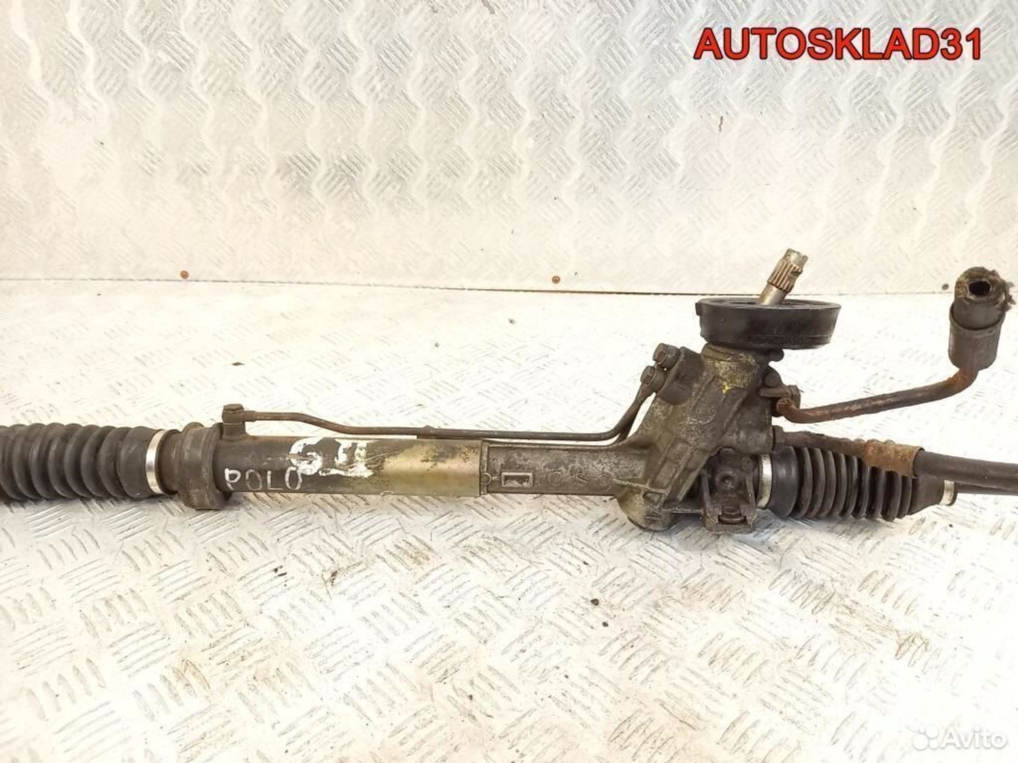 Рейка рулевая с датчиком VW Polo 6N1422051B, 7200 рублей, Дубовое