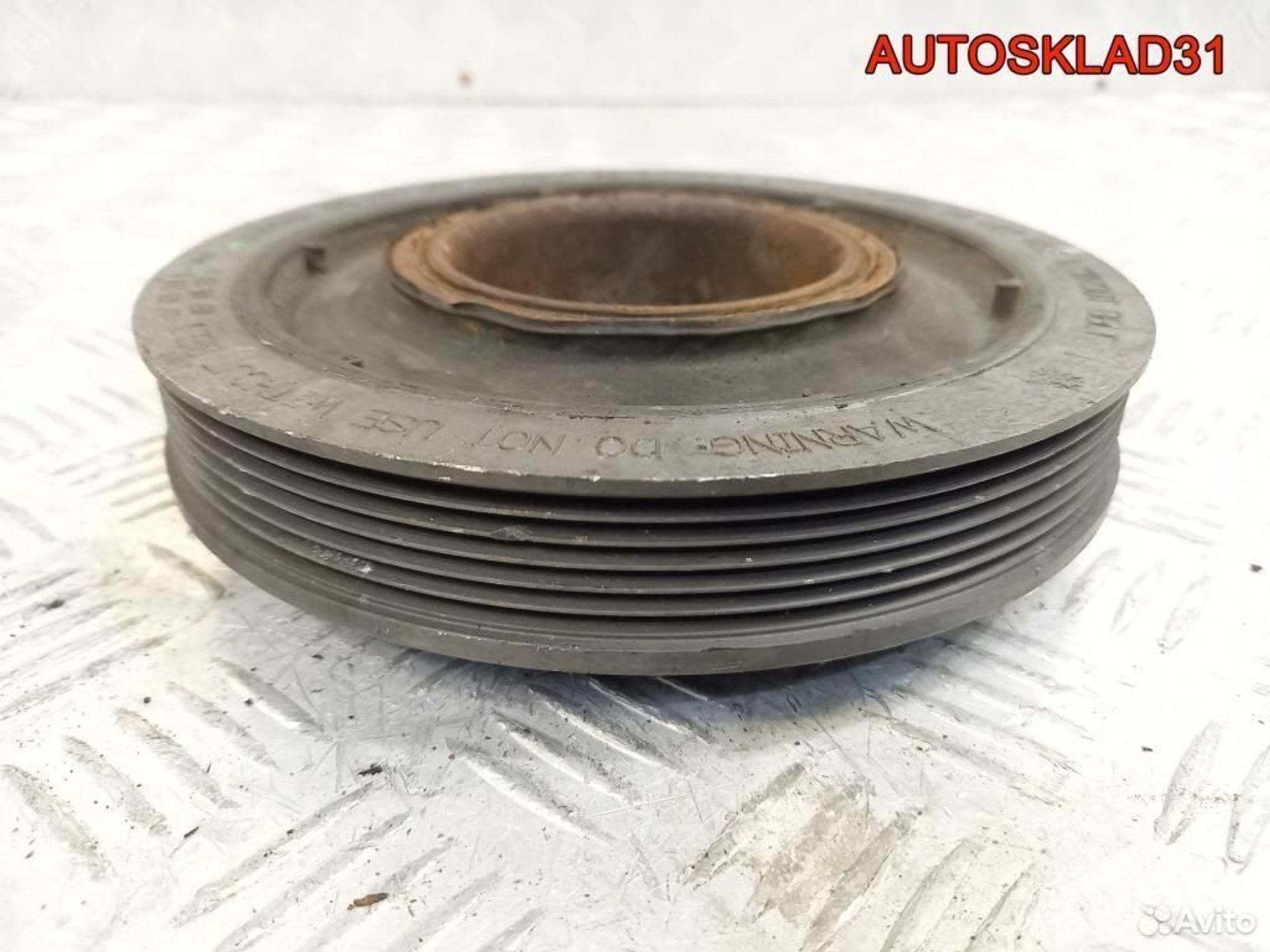 Шкив коленвала Volkswagen Touareg, I (2002—2006), 4500 рублей, Дубовое