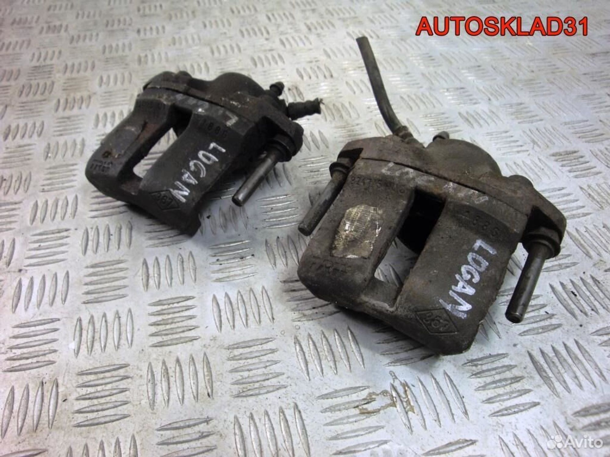 Суппорт тормозной передний Рено Логан 2005-2014 г, 1700 рублей, Дубовое