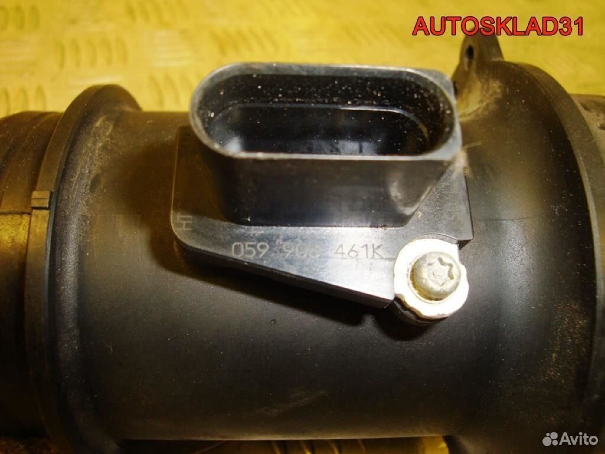 Расходомер воздуха Audi A6 C6 3,0 HKG 059906461K, 4100 рублей, Дубовое