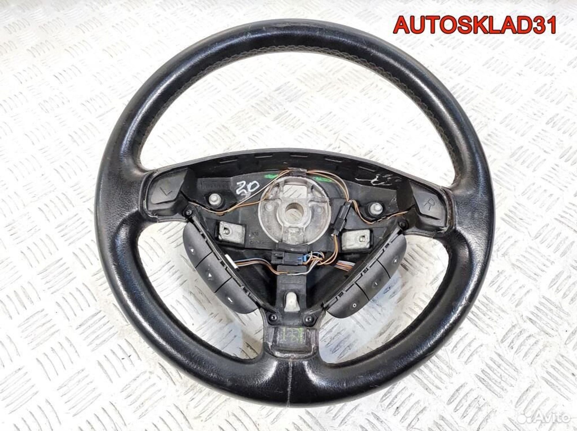 Рулевое колесо кожа Opel Zafira A 090538275, 2600 рублей, Дубовое