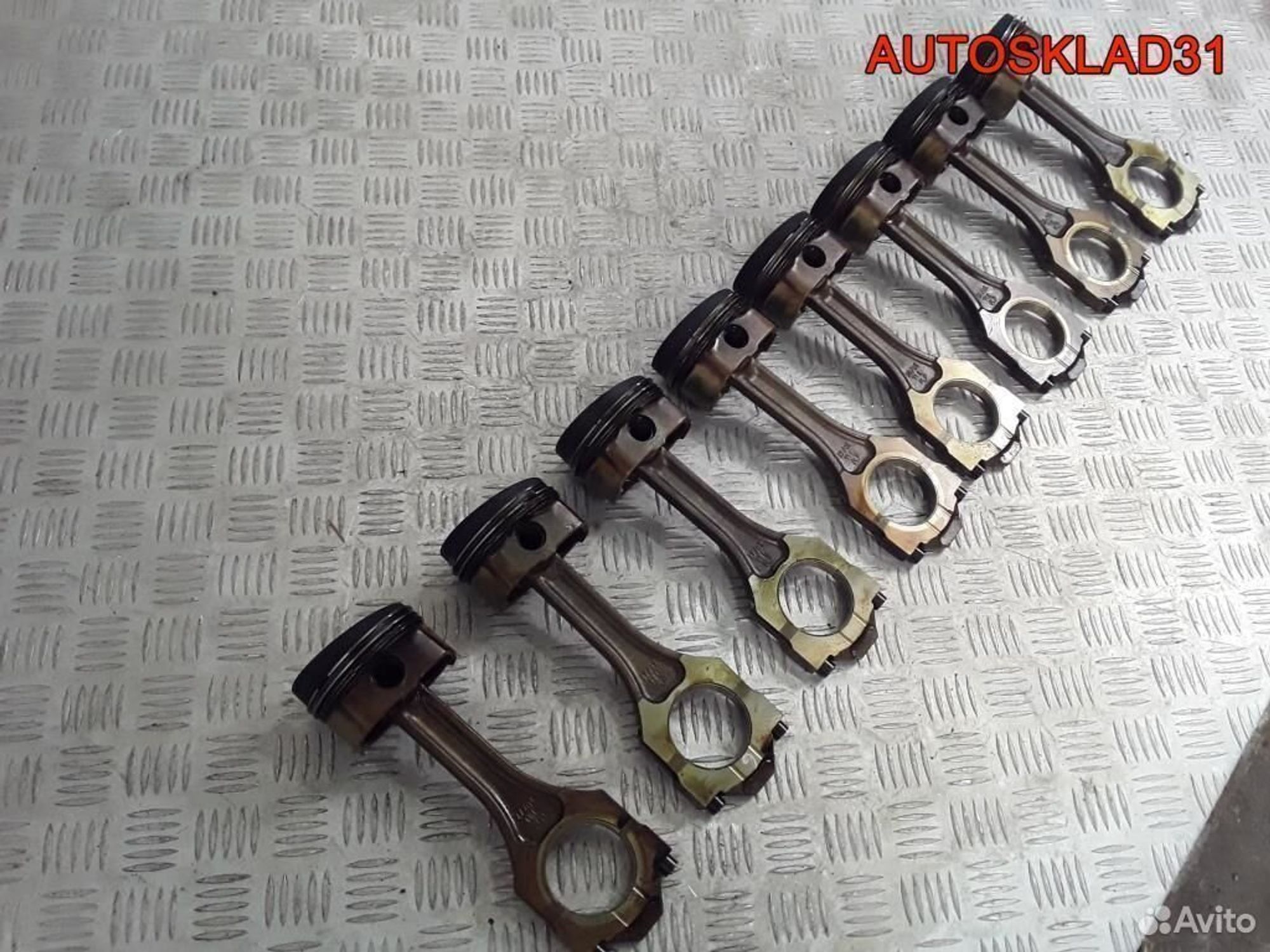 Поршнь в сборе с шатуном VW Passat B5+ 4.0 BDN, 1700 рублей, Дубовое