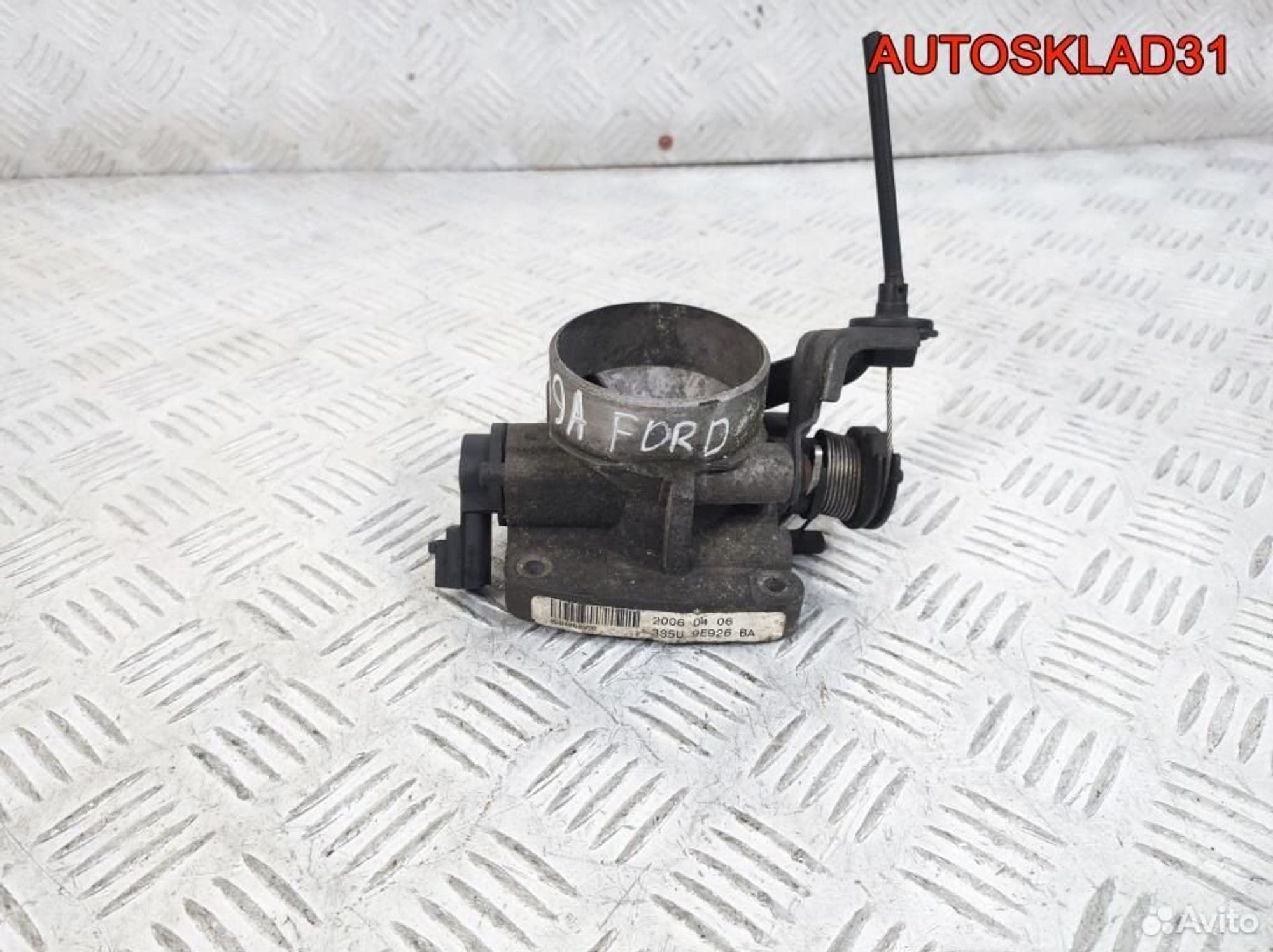 Заслонка дроссельная Ford KA 1.3 А9А 3S5U9E926BA, 2500 рублей, Дубовое