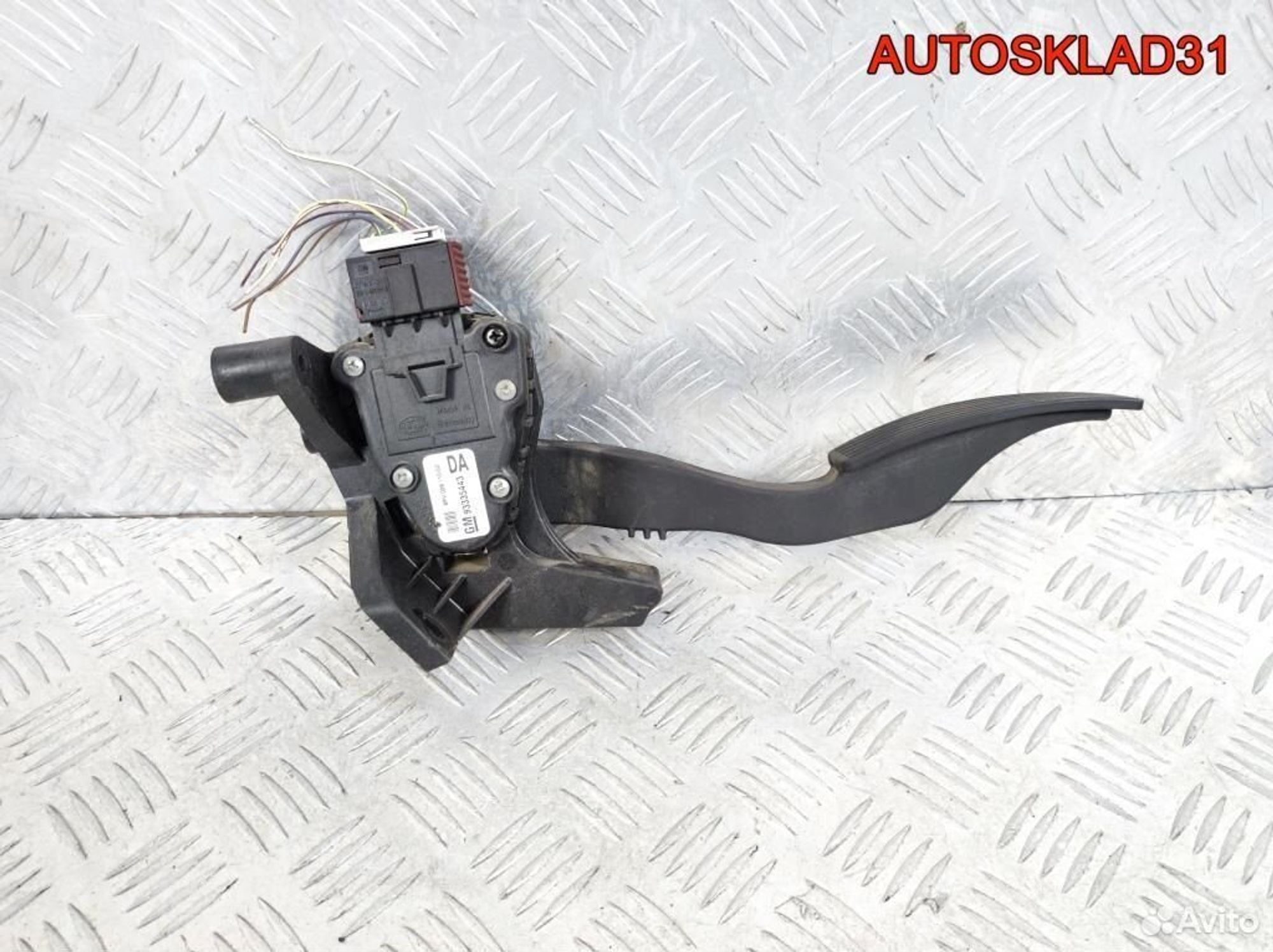 Педаль газа Opel Meriva 1.6 z16xep 93335443, 1700 рублей, Дубовое