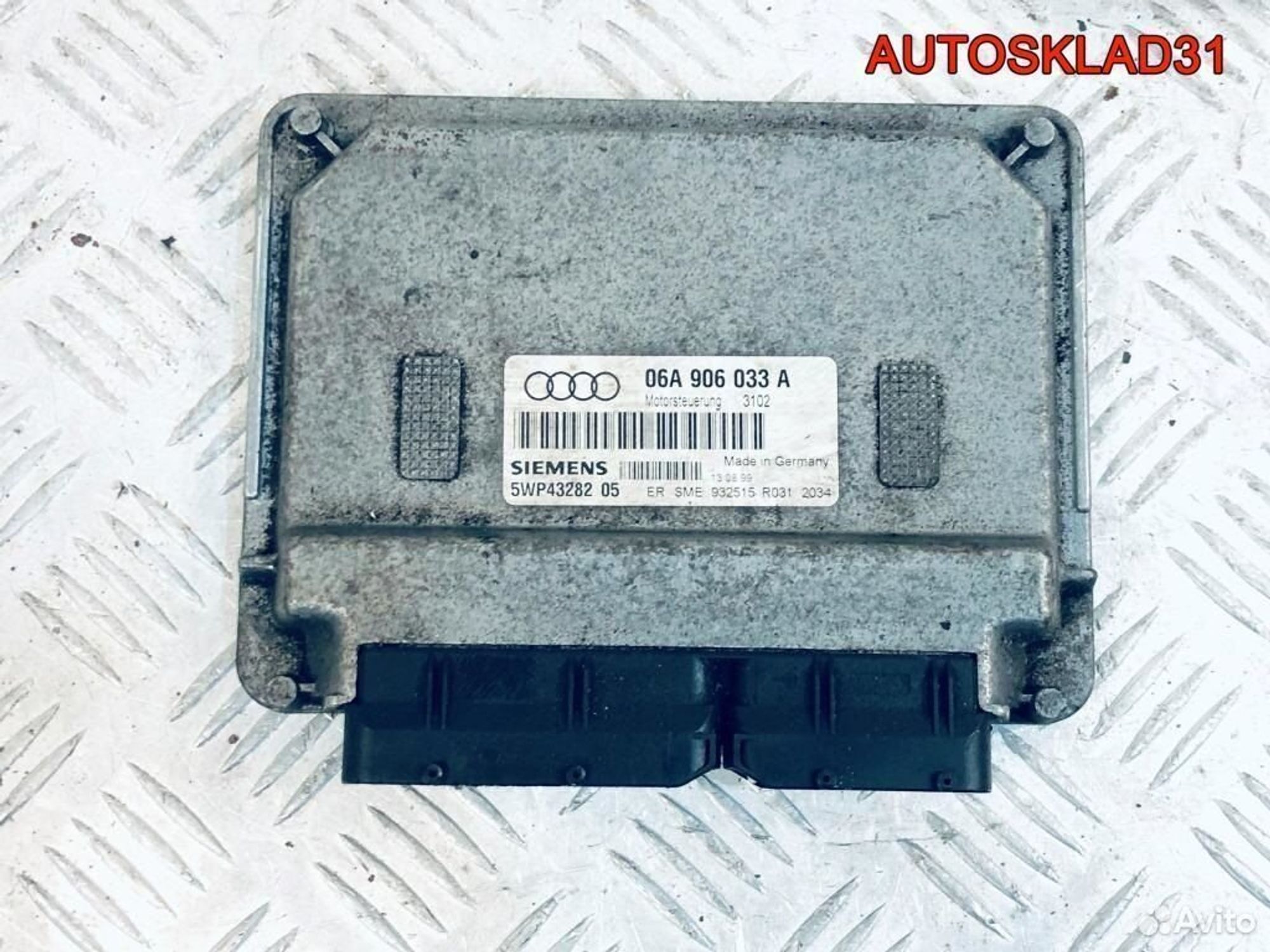 Блок эбу Audi A3 8L 1.6 APF 06A906033A, 5700 рублей, Дубовое