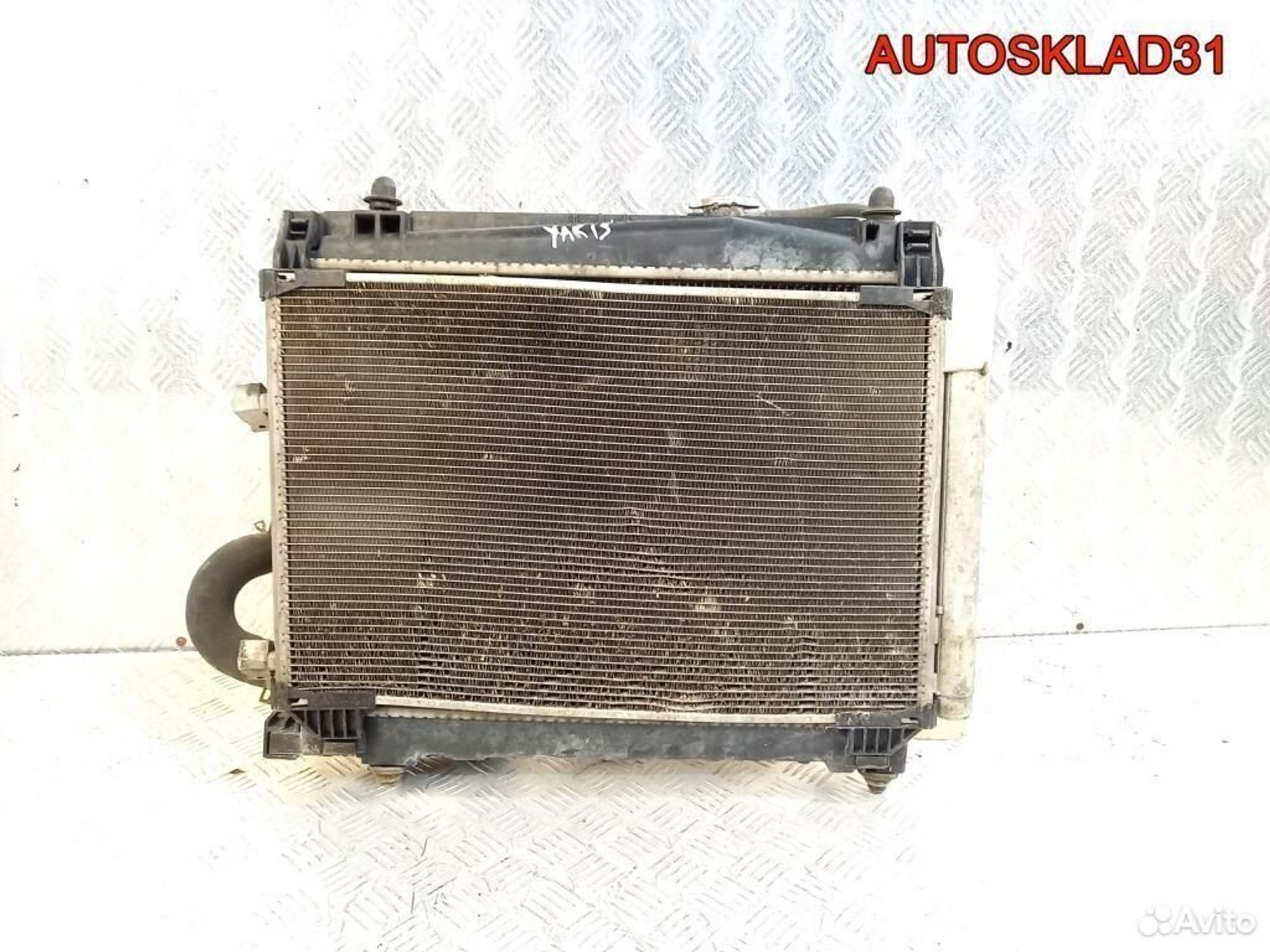 Касета радиаторов в сборе Toyota Yaris 1.3 бензин, 10100 рублей, Дубовое