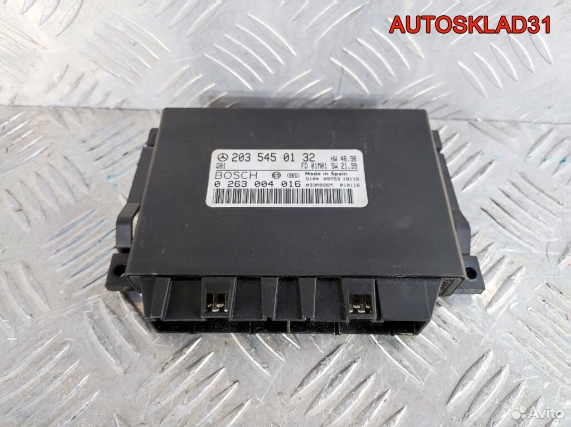Блок парктроников Mercedes Benz W203 A2035450132, 1700 рублей, Дубовое