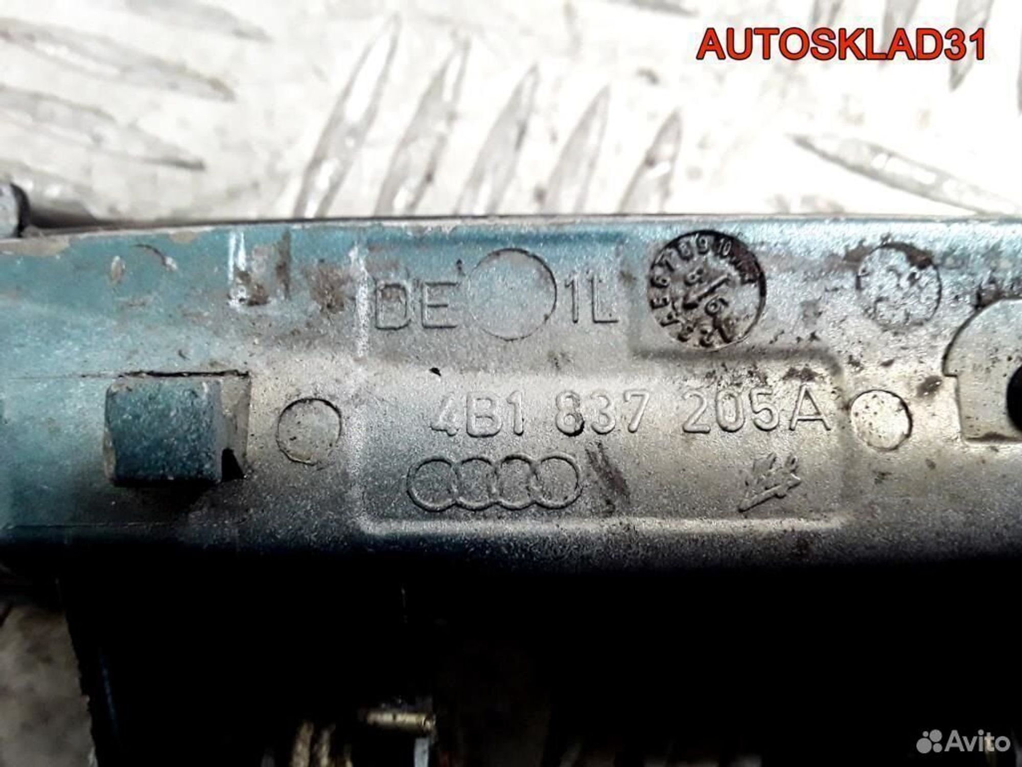 Ручка двери передней наружная левая Audi A6 C5, 1200 рублей, Дубовое