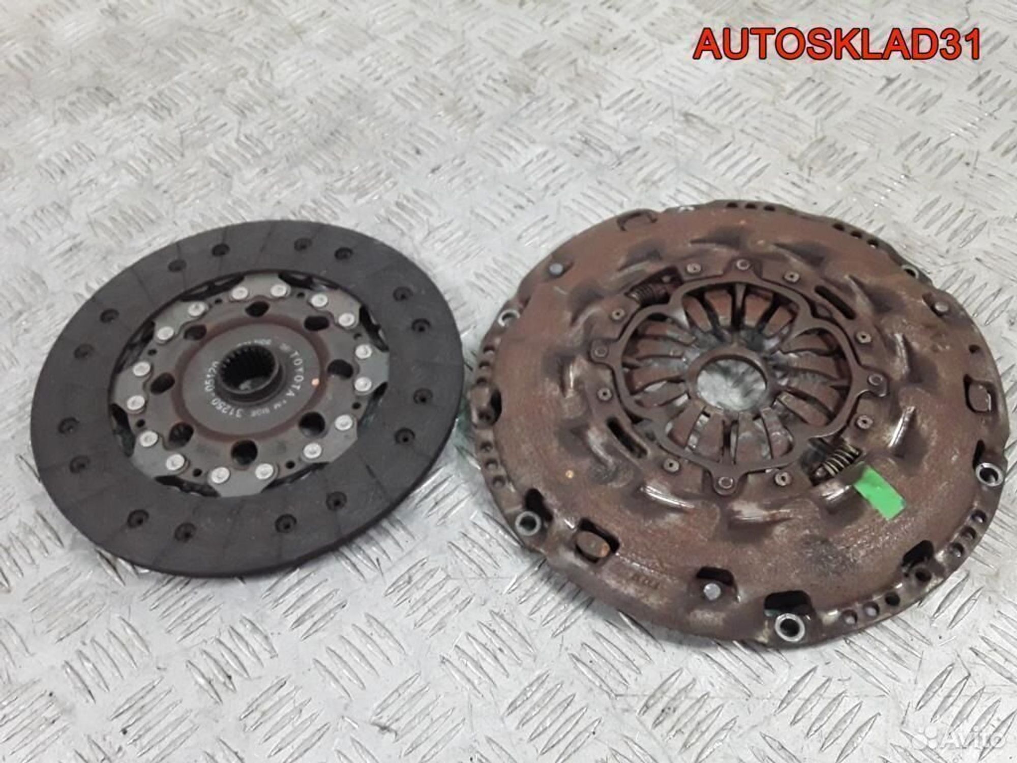 Маховик со сцеплением Toyota Corolla Verso 2adft, 7200 рублей, Дубовое