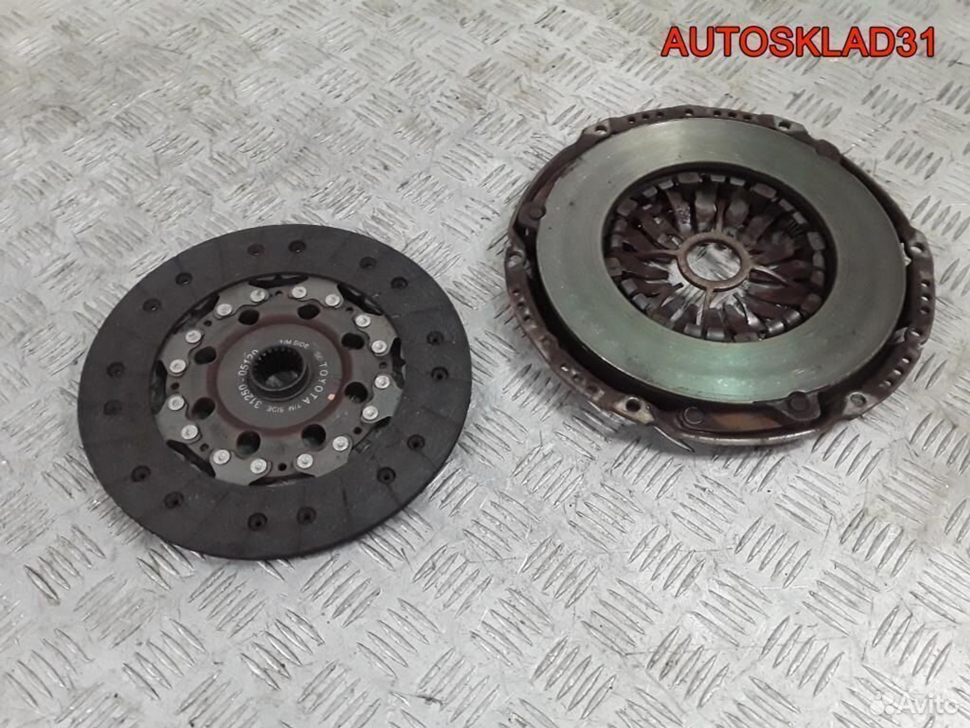 Маховик со сцеплением Toyota Corolla Verso 2adft, 7200 рублей, Дубовое