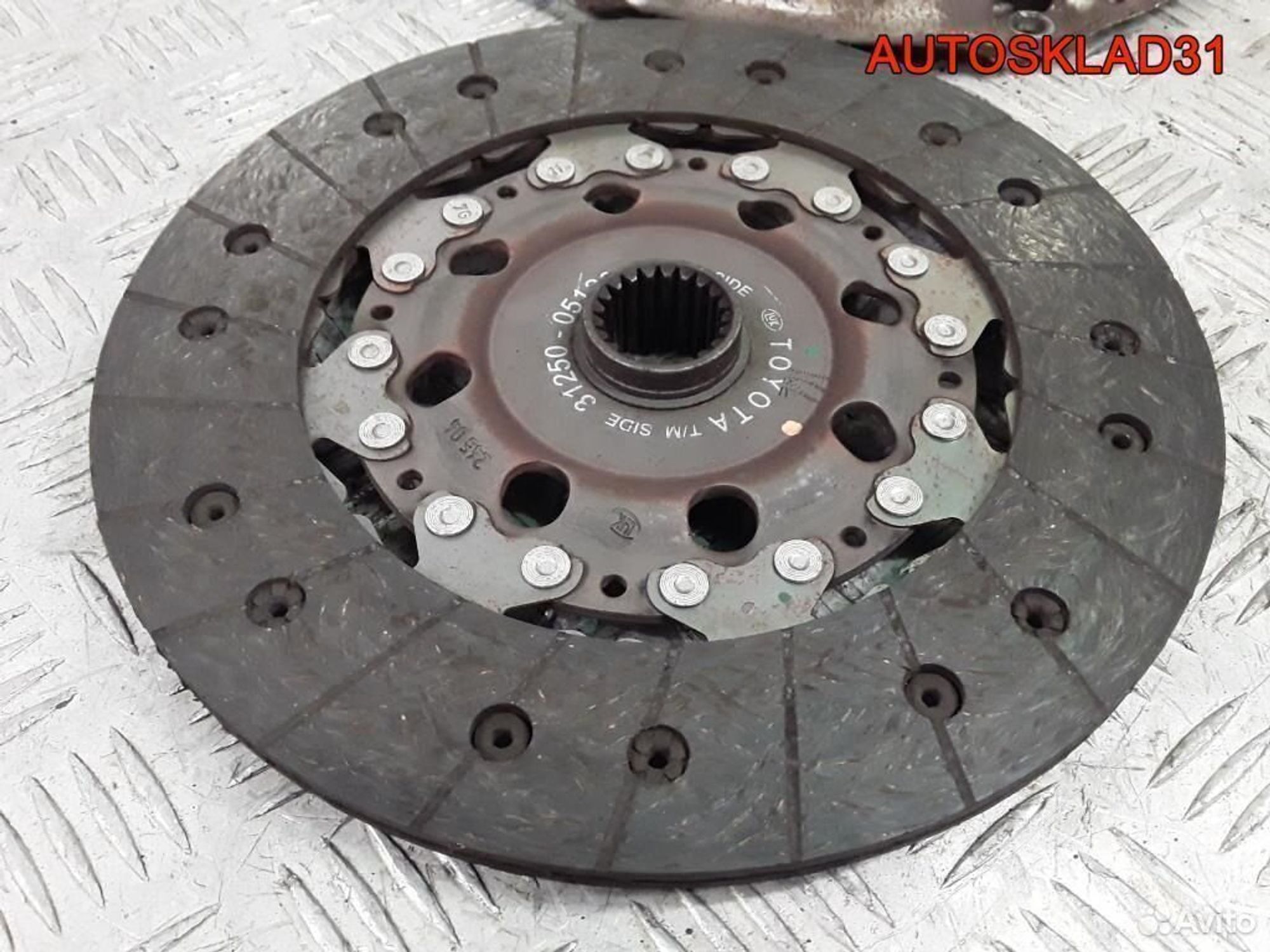 Маховик со сцеплением Toyota Corolla Verso 2adft, 7200 рублей, Дубовое