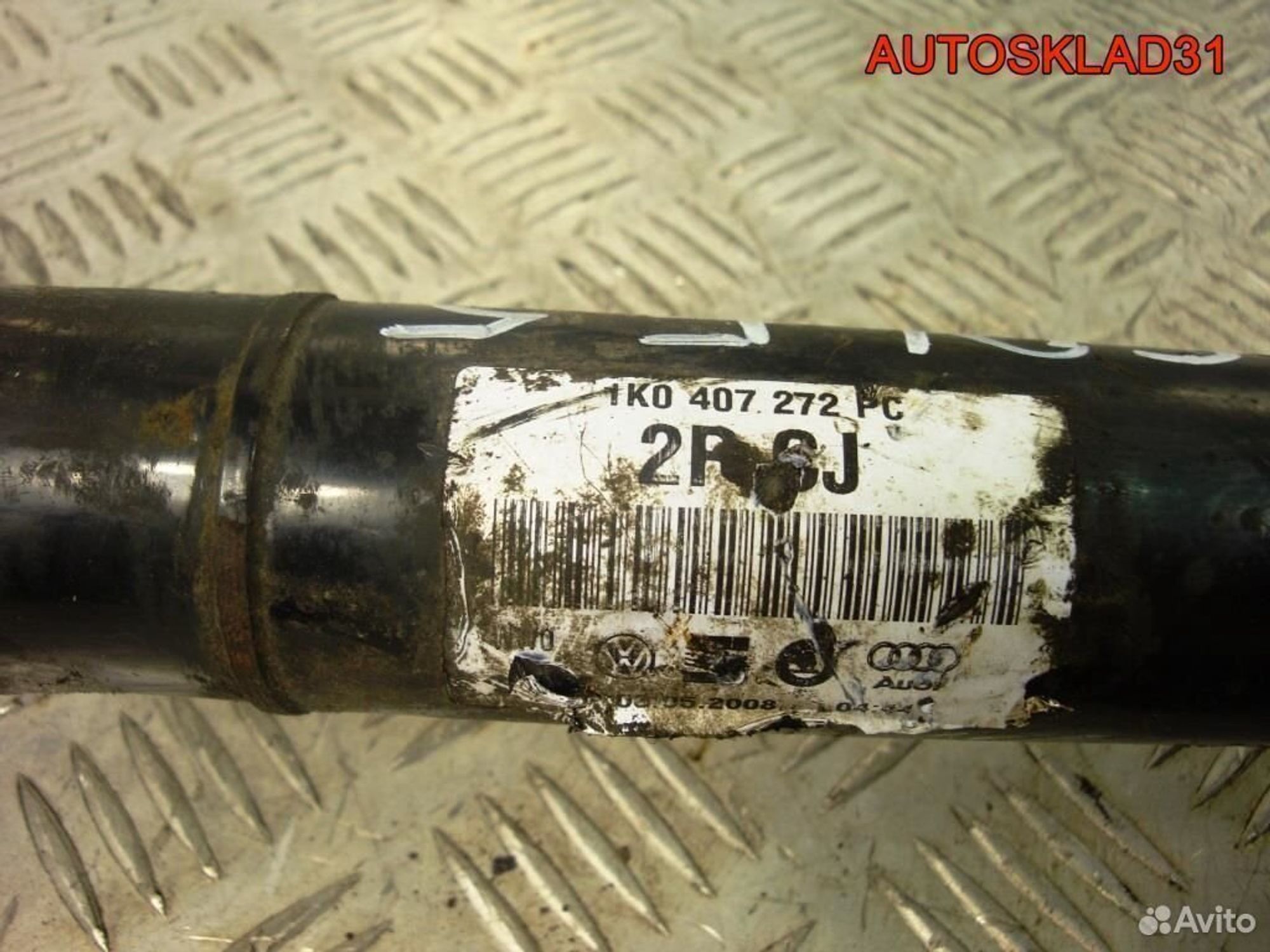 Привод передний правый VW Golf Plus 1K0407272PC, 4500 рублей, Дубовое