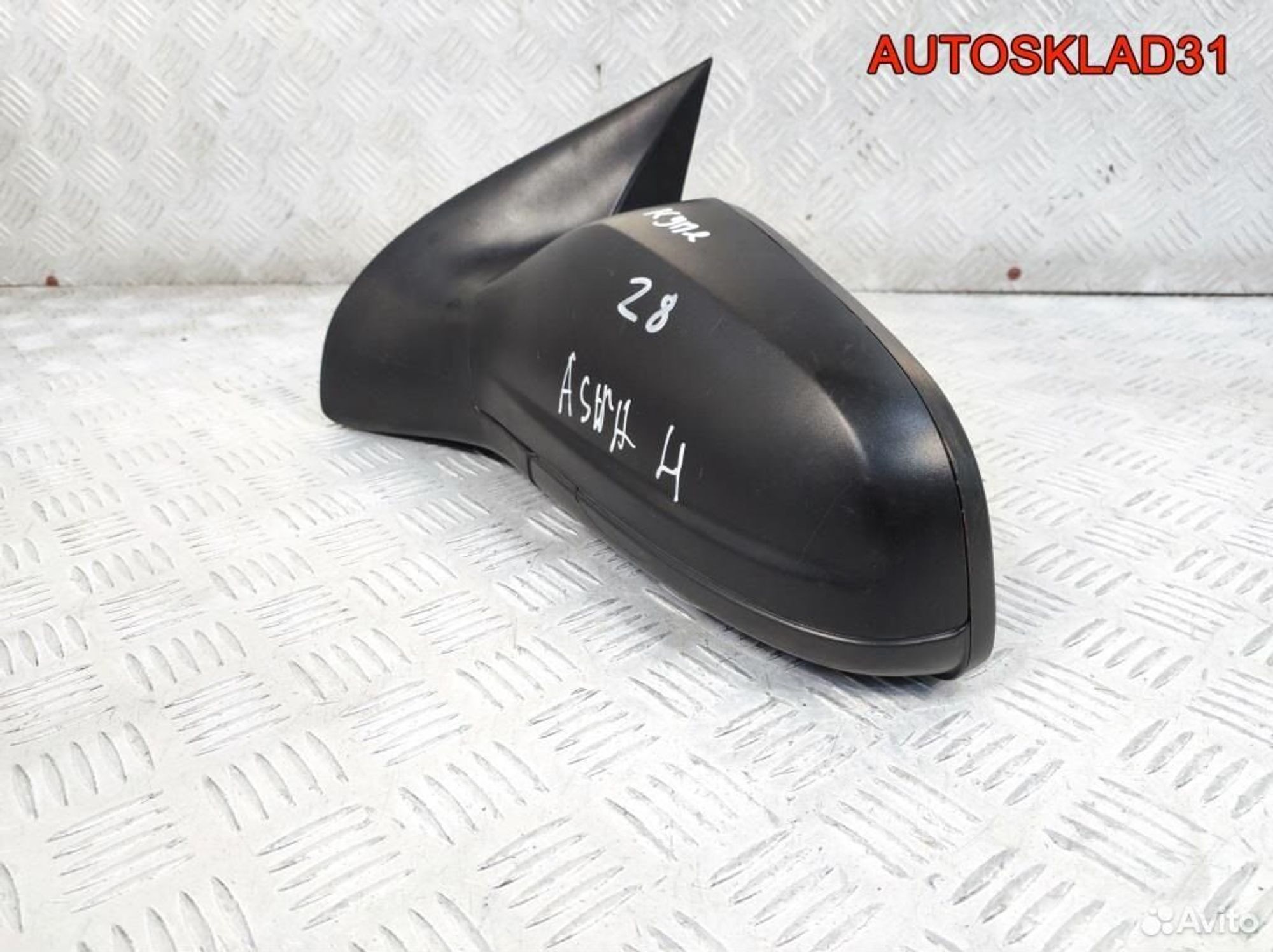 Зеркало левое Opel Astra H 6428205 Хетчбэк, 4100 рублей, Дубовое