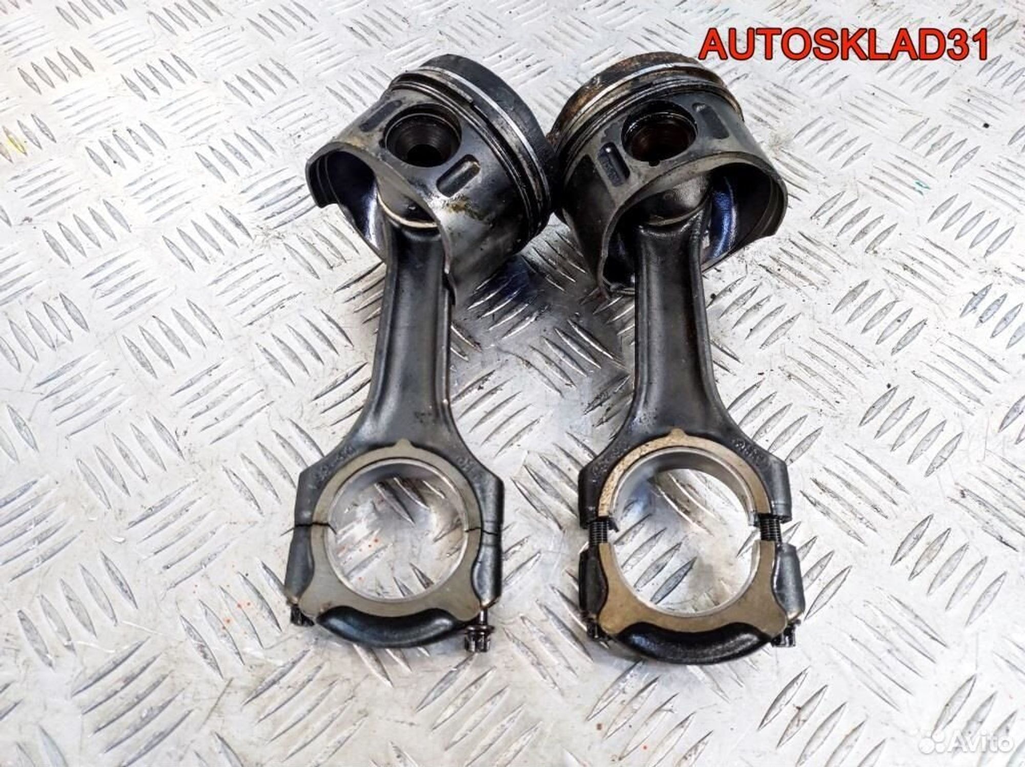 Поршень с шатуном Mercedes Vito 638 2,2 611.980, 1700 рублей, Дубовое