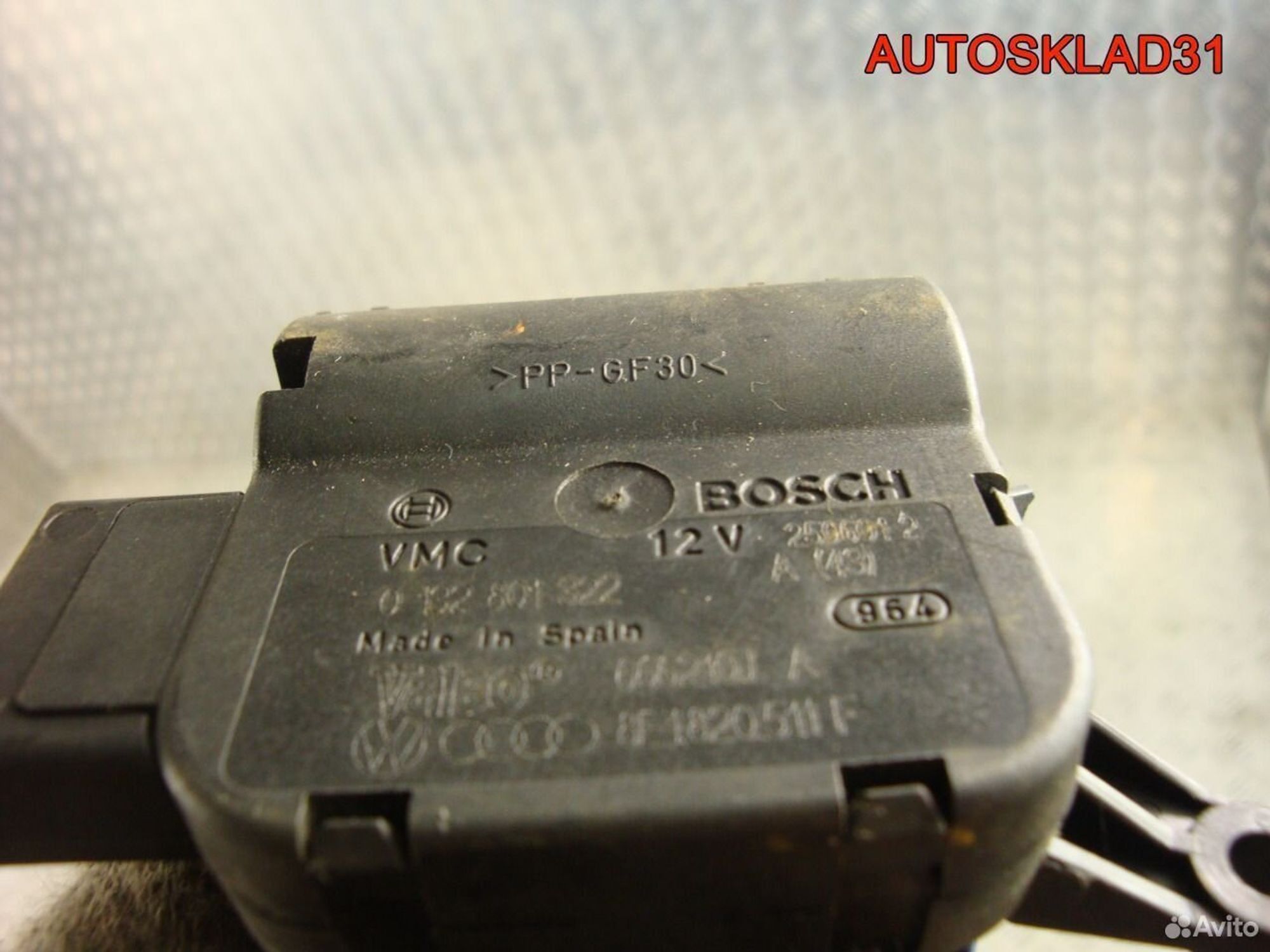 Моторчик заслонки отопителя Audi A4 B7 8E1820511F, 600 рублей, Дубовое