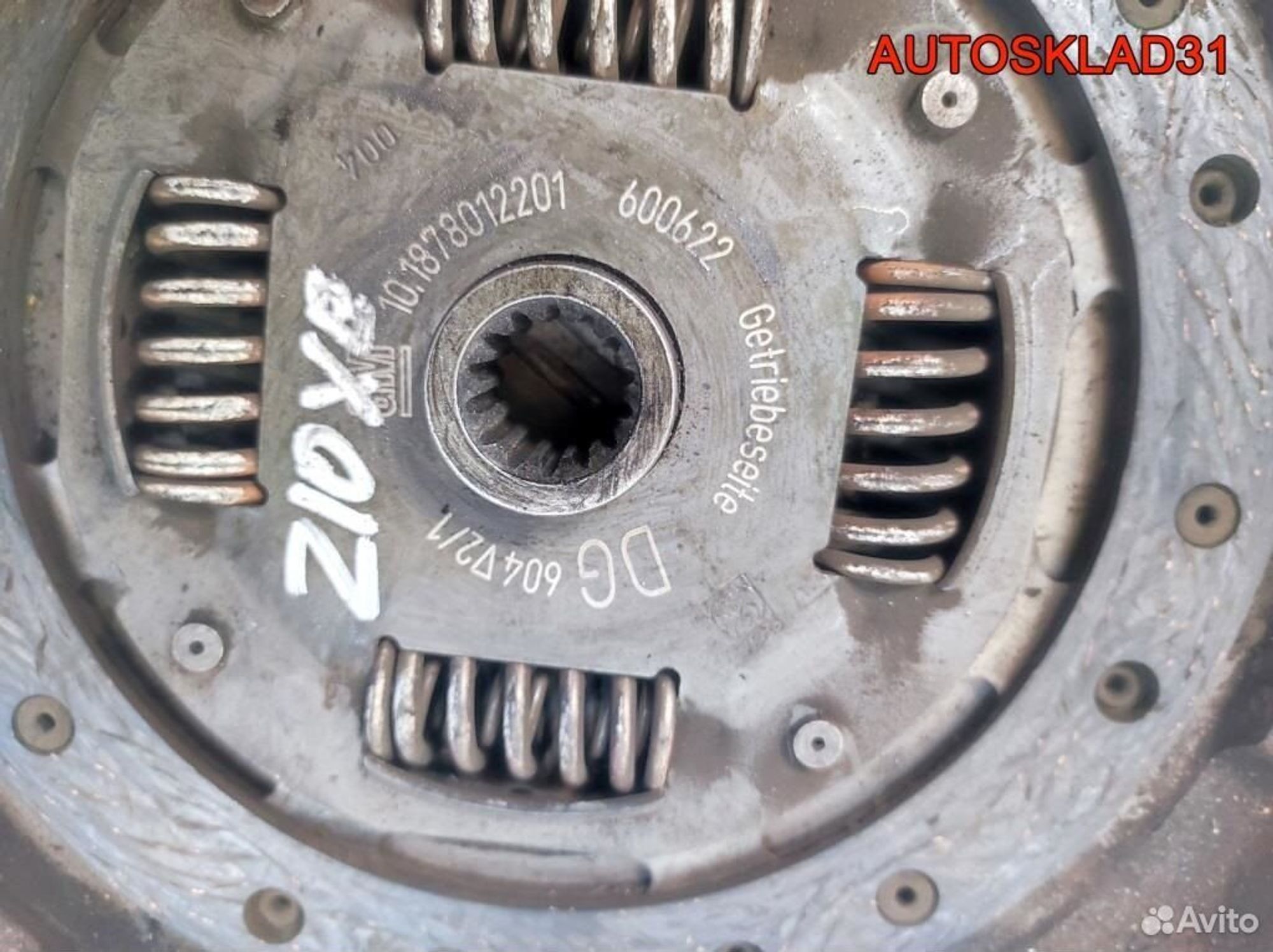 Маховик в сборе со сцеплением Opel Corsa C Z10XE, 900 рублей, Дубовое