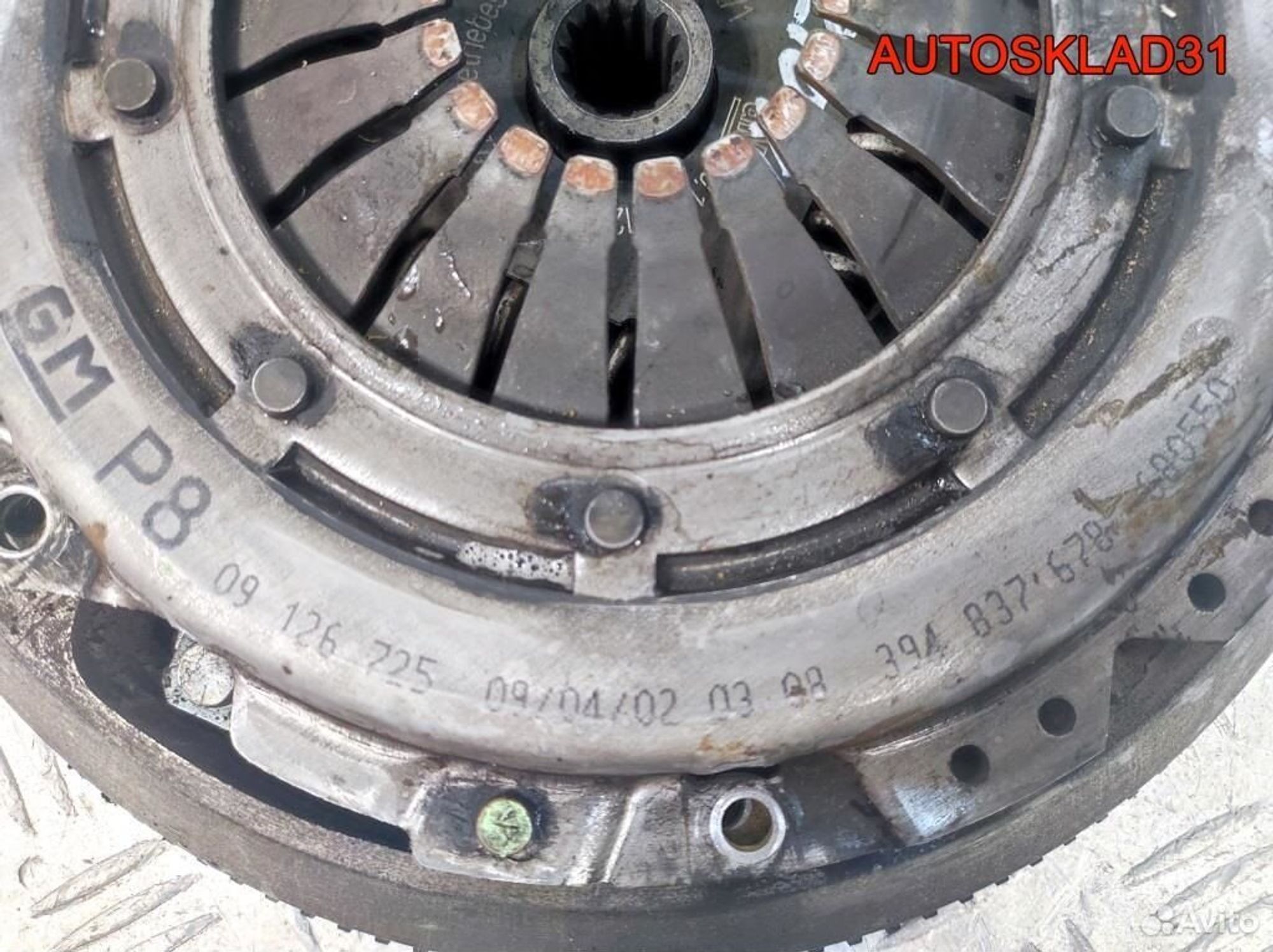 Маховик в сборе со сцеплением Opel Corsa C Z10XE, 900 рублей, Дубовое