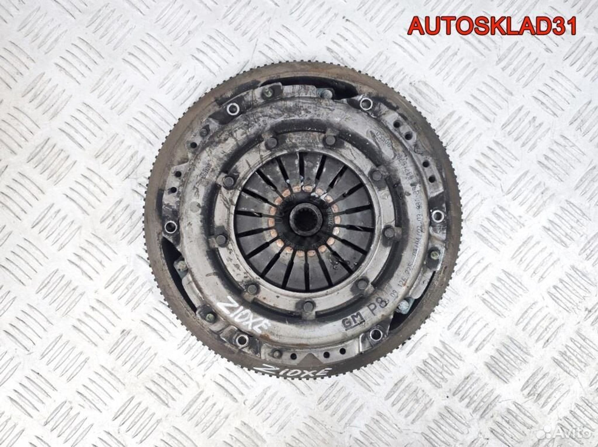 Маховик в сборе со сцеплением Opel Corsa C Z10XE, 900 рублей, Дубовое