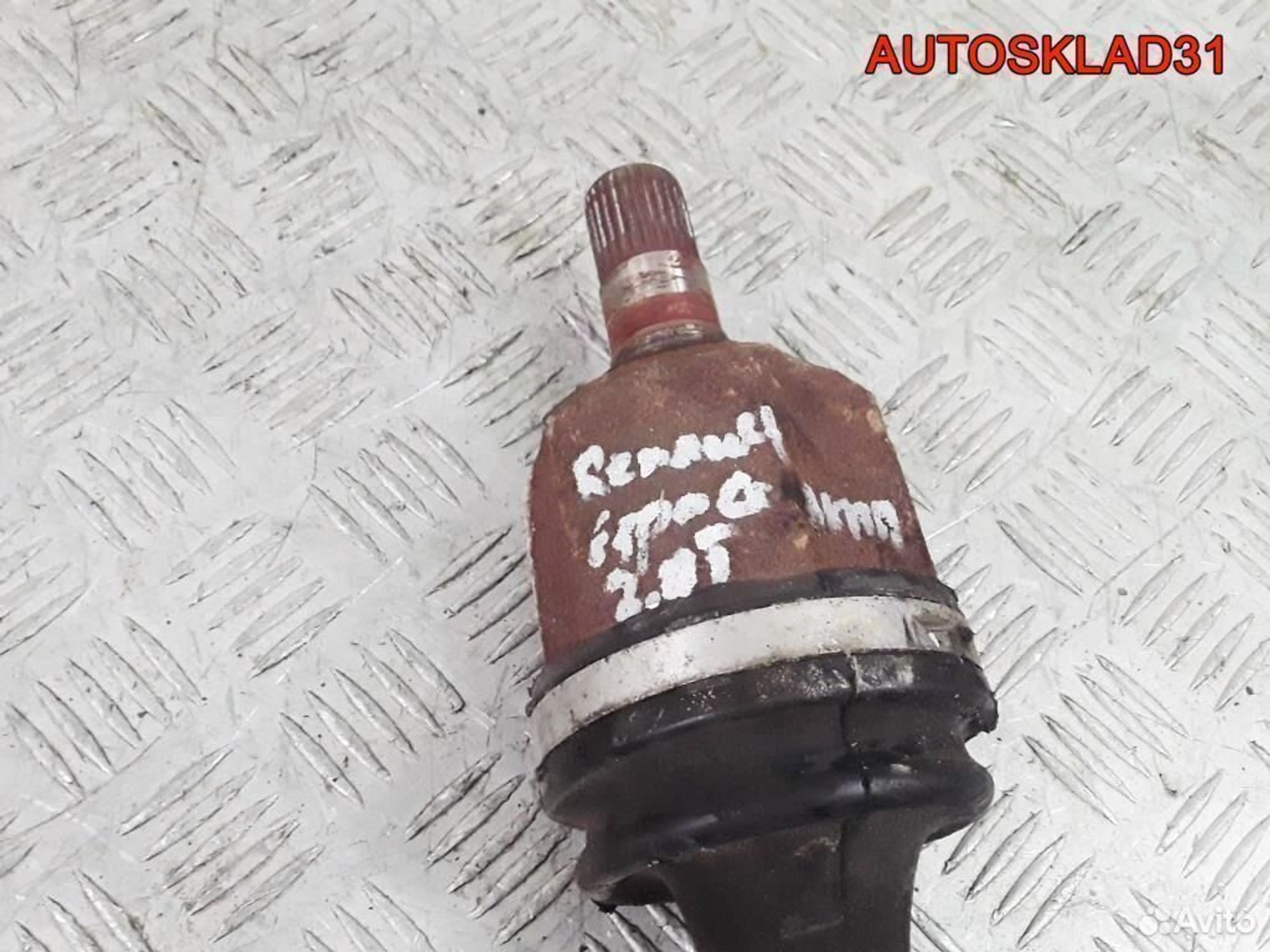 Полуось передняя левая Renault Espace 2.0 F4R АКПП, 4100 рублей, Дубовое