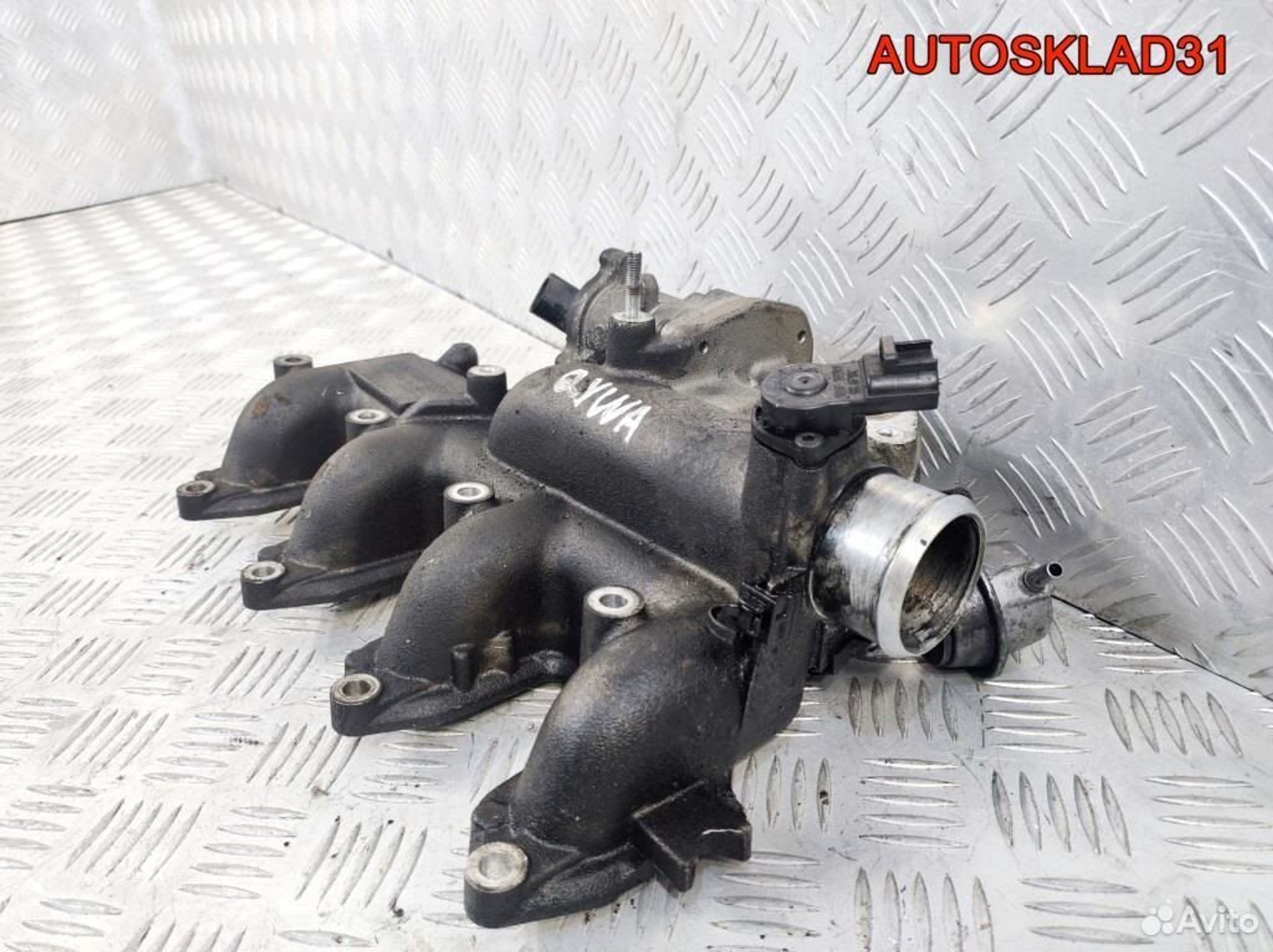 Коллектор впускной Ford Galaxy 1.8 qywa 4M5Q9424BD, 4100 рублей, Дубовое