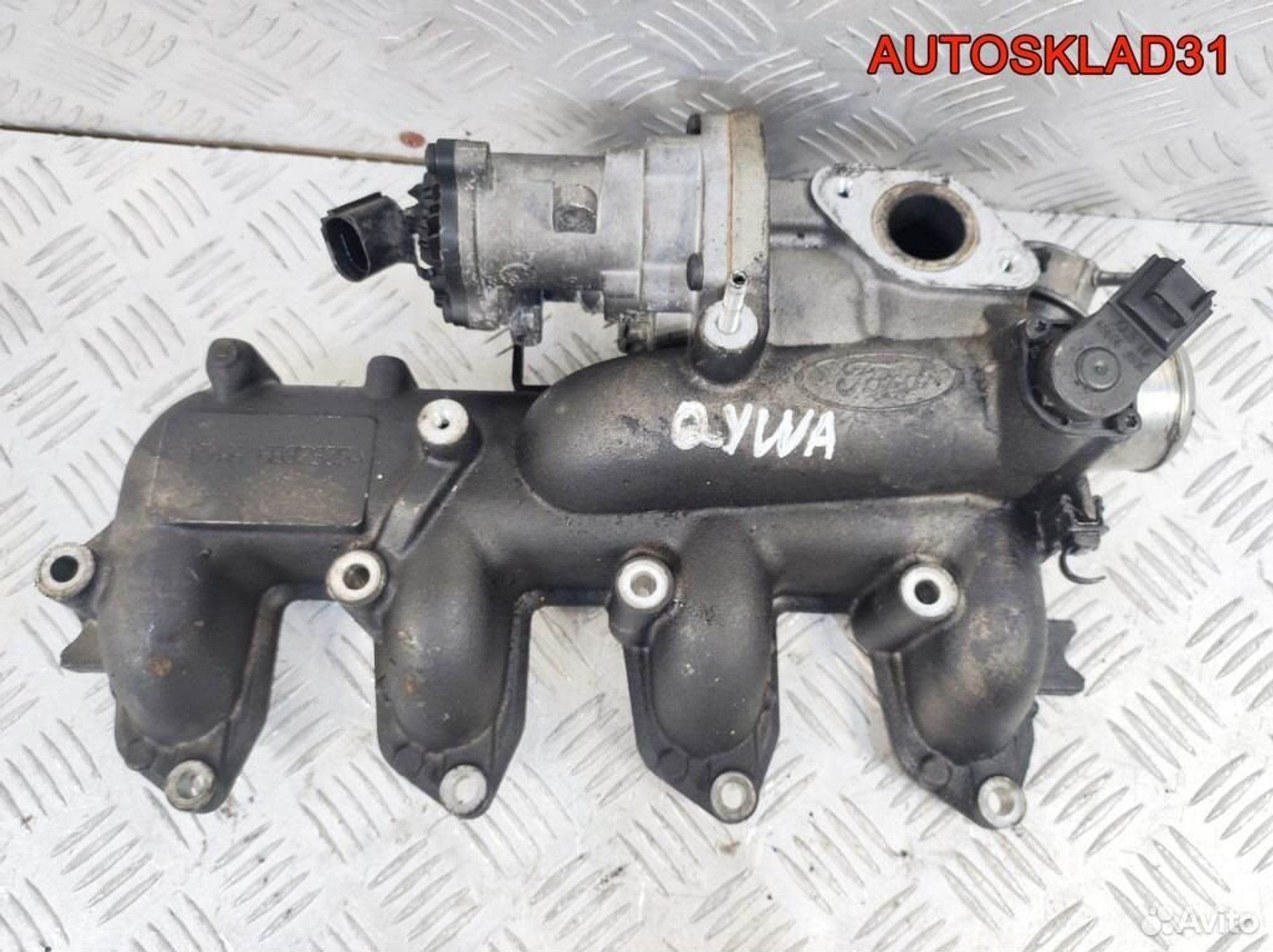 Коллектор впускной Ford Galaxy 1.8 qywa 4M5Q9424BD, 4100 рублей, Дубовое