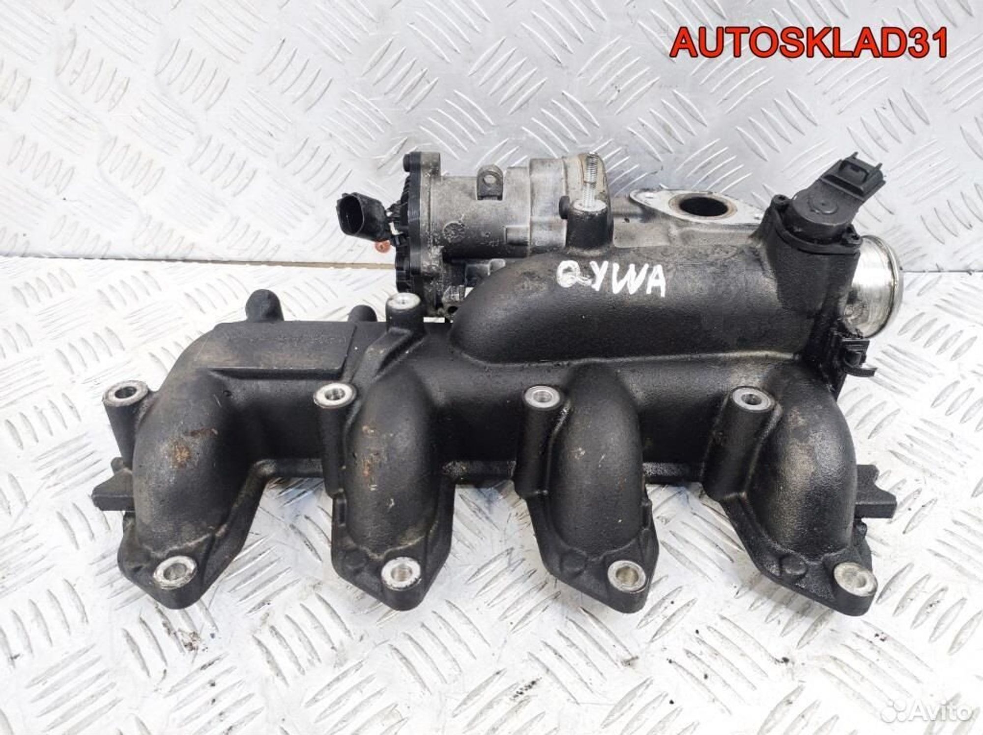 Коллектор впускной Ford Galaxy 1.8 qywa 4M5Q9424BD, 4100 рублей, Дубовое