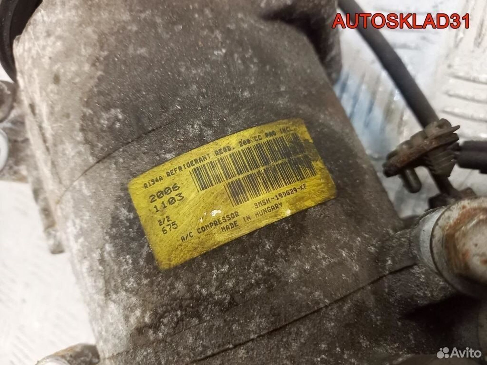 Компрессор кондиционера Ford Focus 2 3m5h19d629kf, 6000 рублей, Дубовое