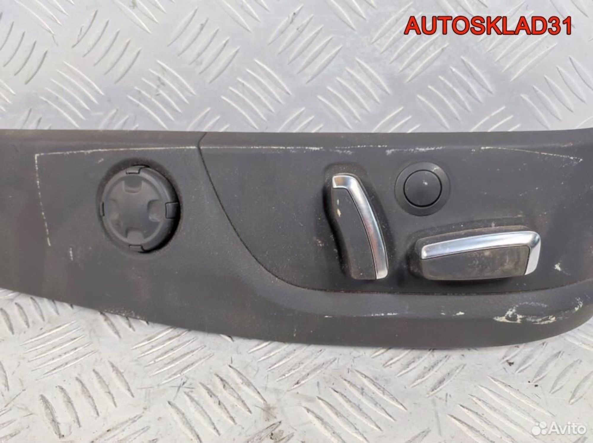 Блок кнопок управления з/правым сиденьем Audi A8, 2500 рублей, Дубовое