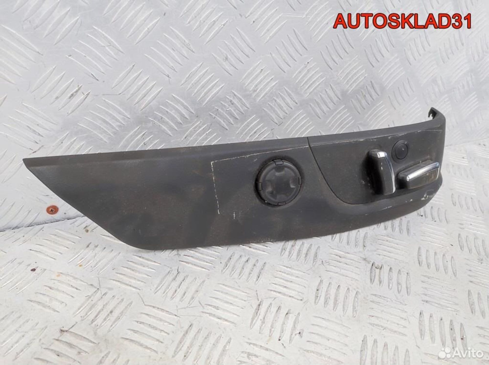 Блок кнопок управления з/правым сиденьем Audi A8, 2500 рублей, Дубовое