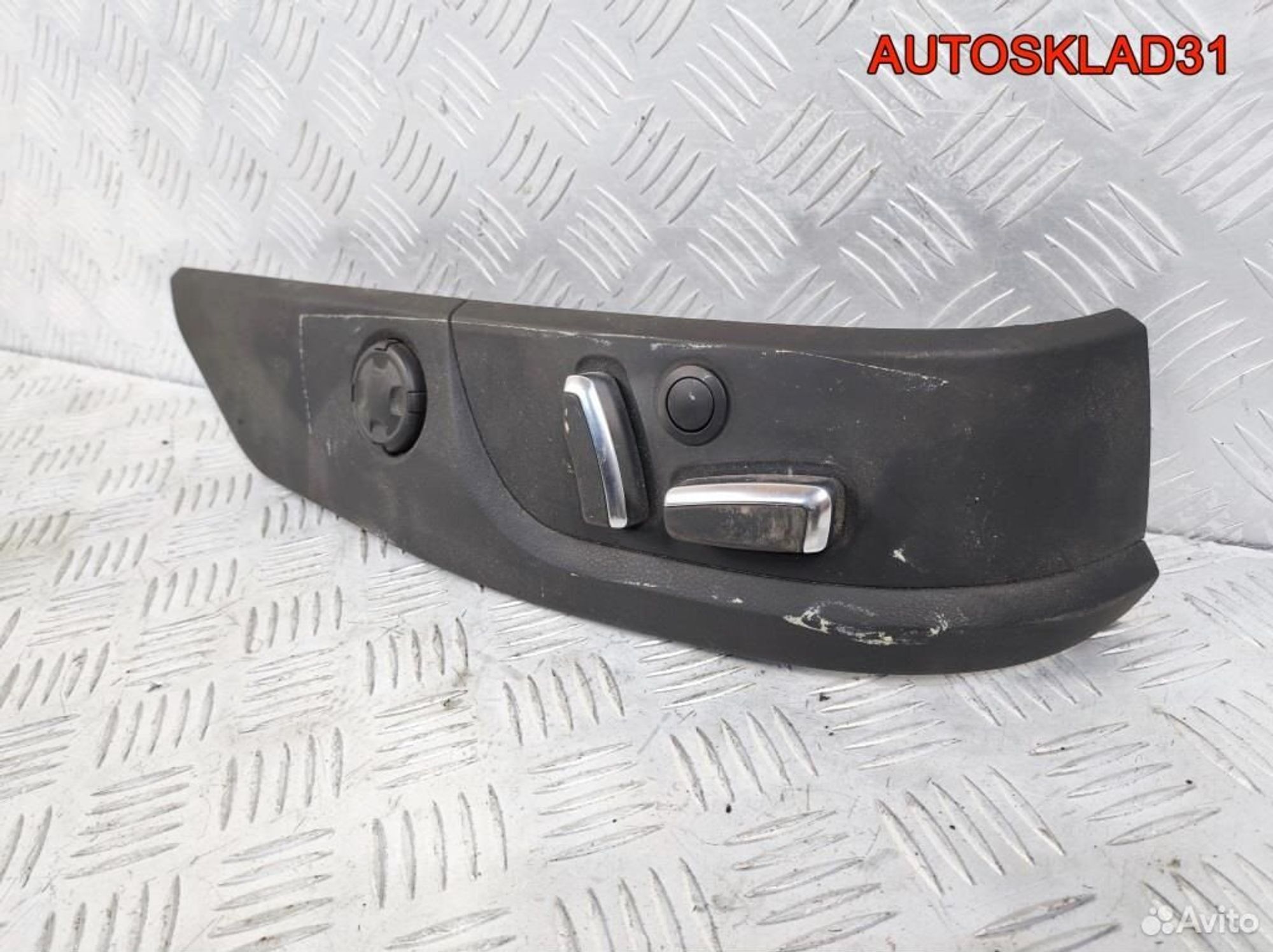 Блок кнопок управления з/правым сиденьем Audi A8, 2500 рублей, Дубовое