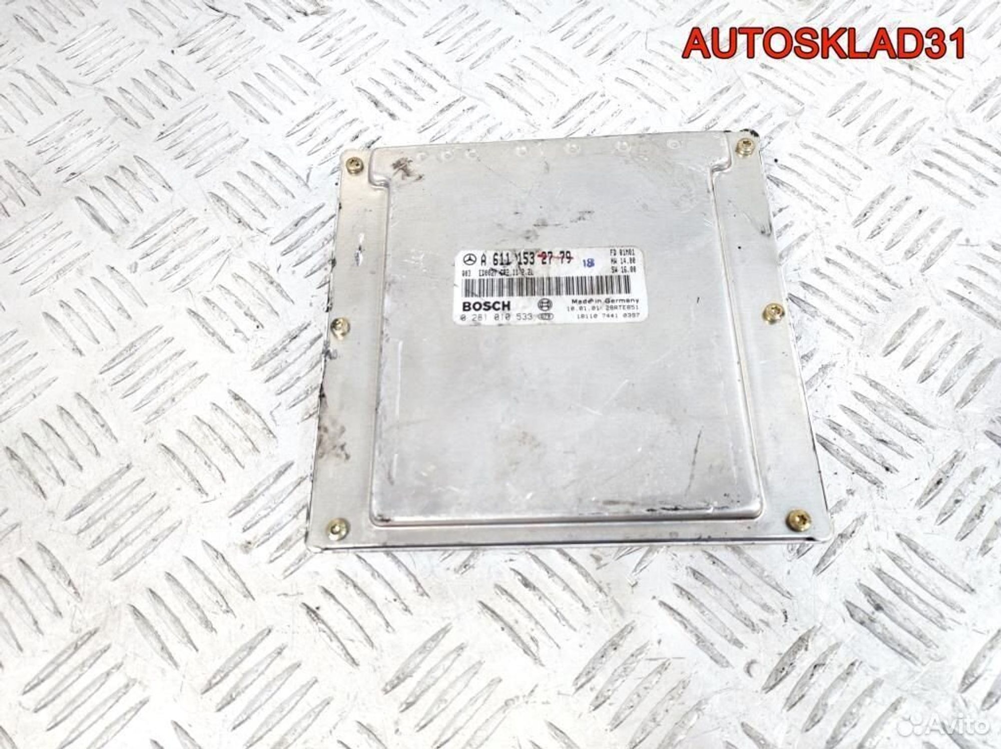 Блок эбу Mercedes Benz W210 2.2 CDI A6111532779, 6200 рублей, Дубовое