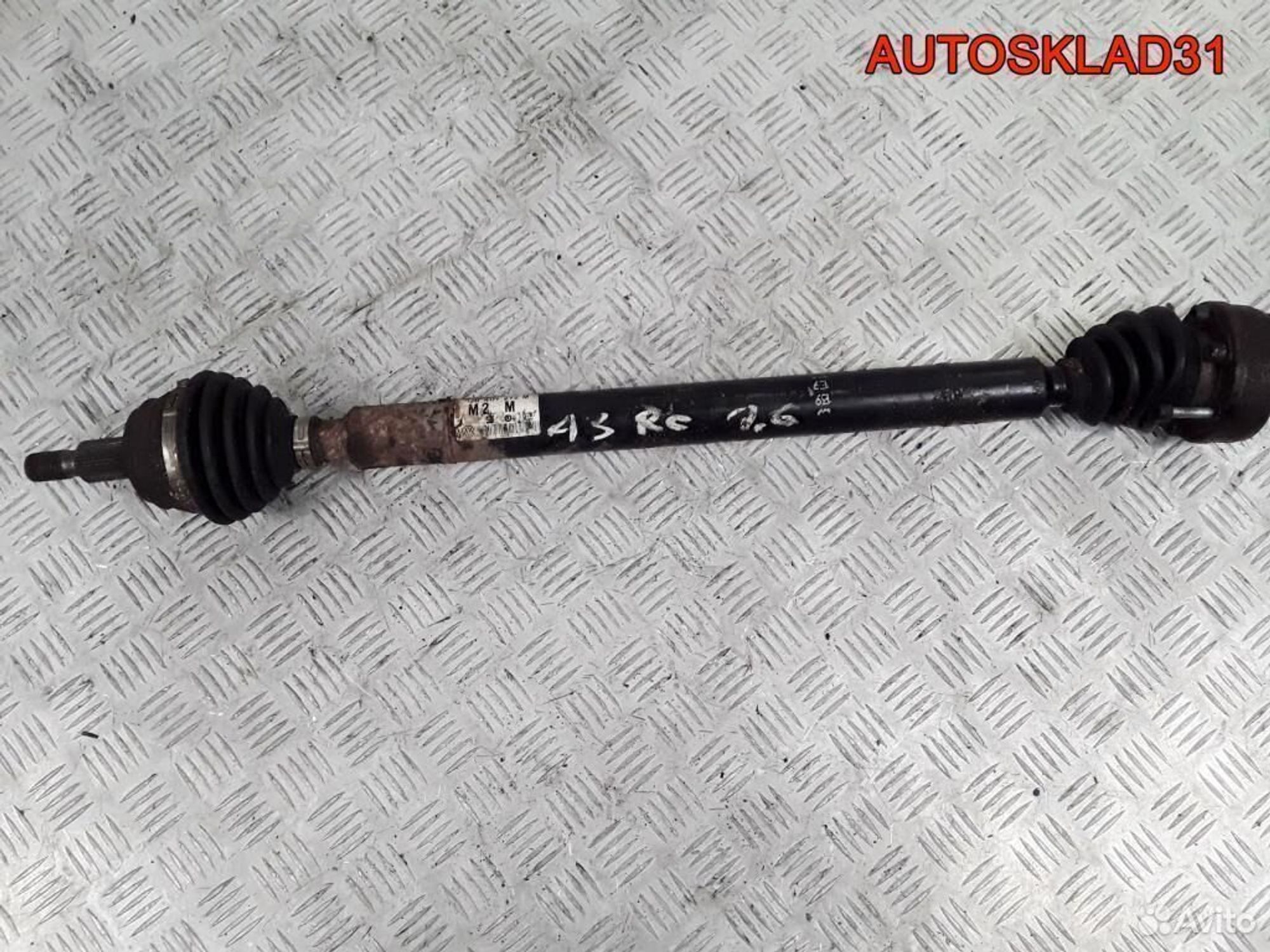 Привод передний правый VW Golf 4 МКПП 1J0407272M, 4100 рублей, Дубовое