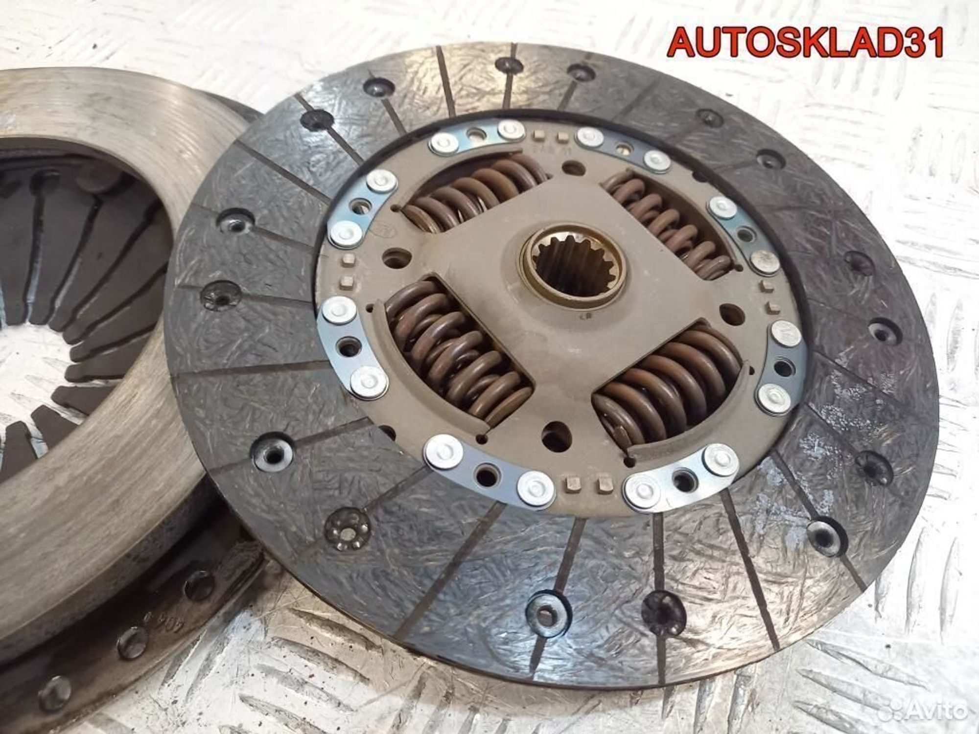 Комплект сцепления Opel Astra G 2,2 Z22SE 9057857, 4100 рублей, Дубовое