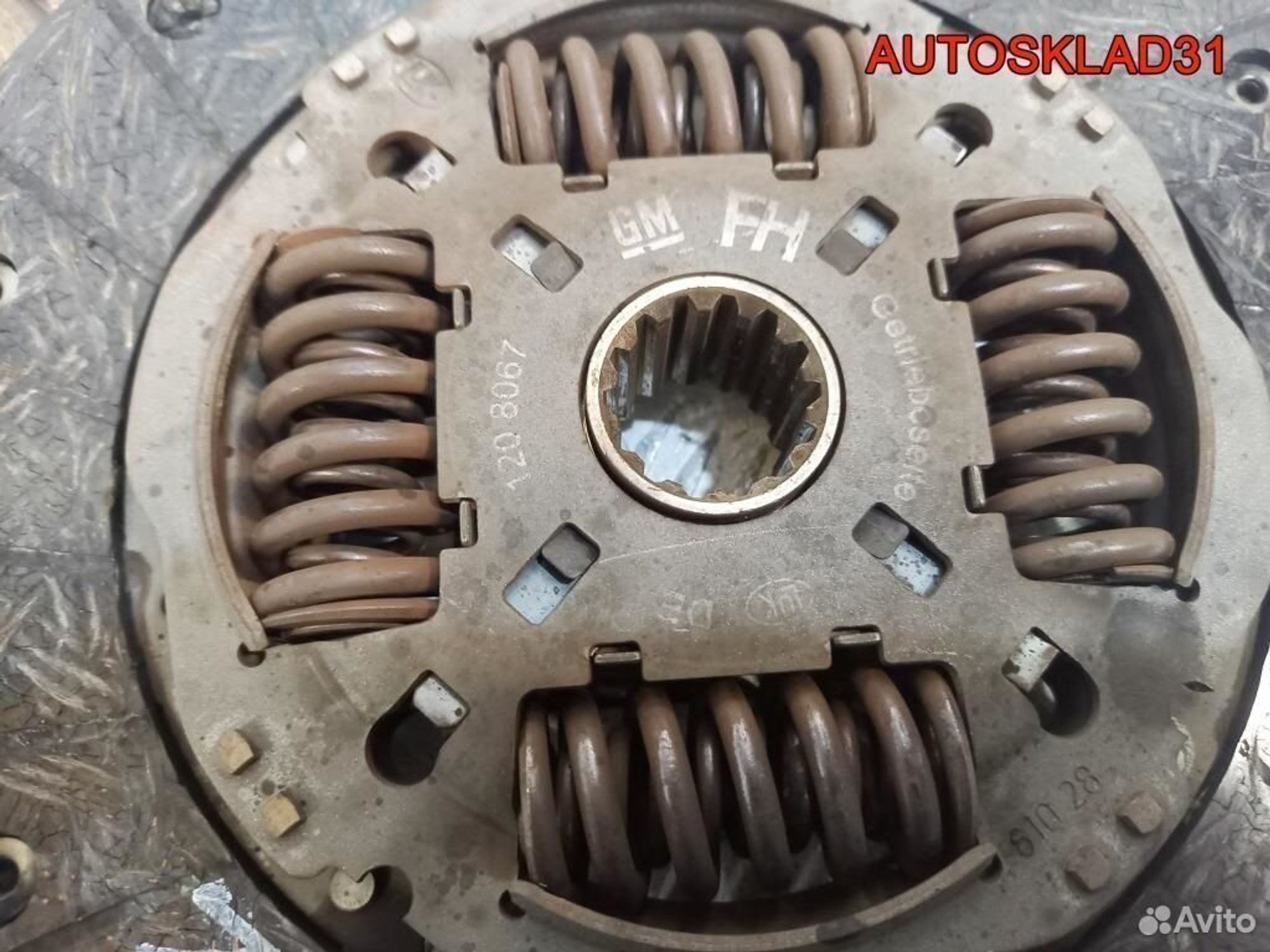 Комплект сцепления Opel Astra G 2,2 Z22SE 9057857, 4100 рублей, Дубовое