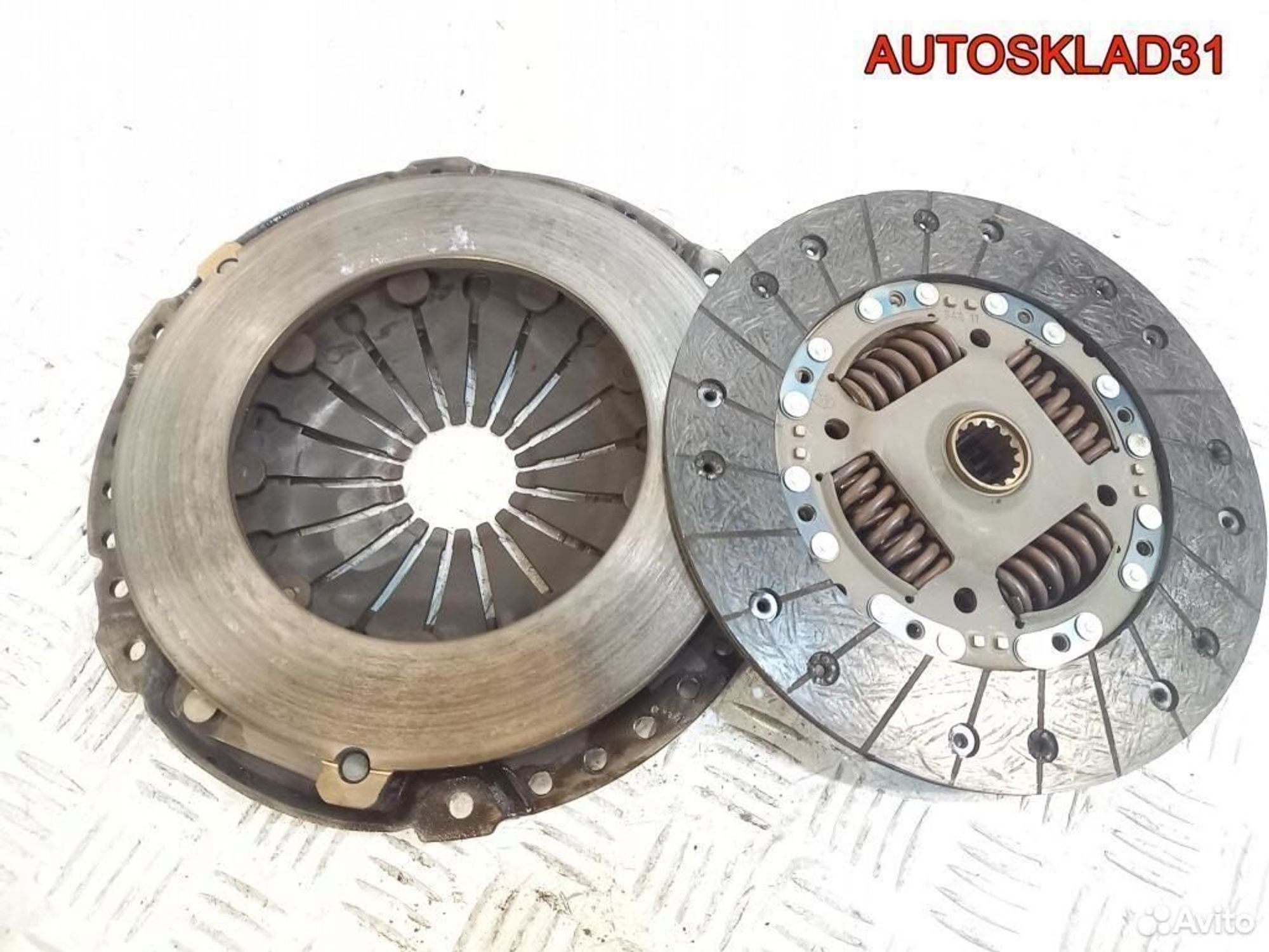 Комплект сцепления Opel Astra G 2,2 Z22SE 9057857, 4100 рублей, Дубовое