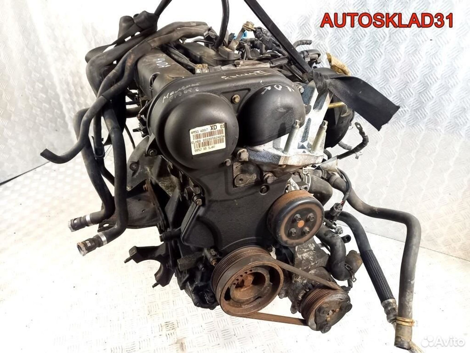 Двигатель HWDA Ford Focus 2 1.6 Бензин, 70000 рублей, Дубовое