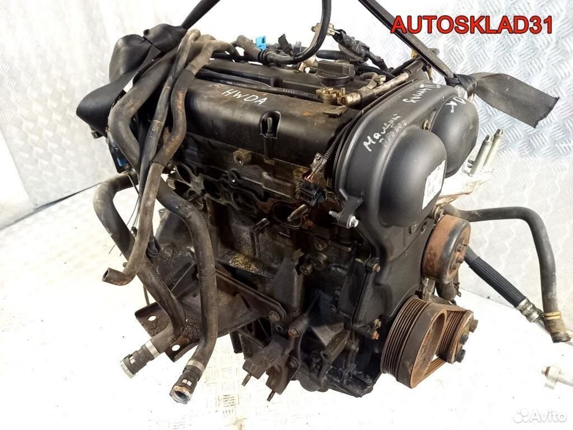 Двигатель HWDA Ford Focus 2 1.6 Бензин, 70000 рублей, Дубовое