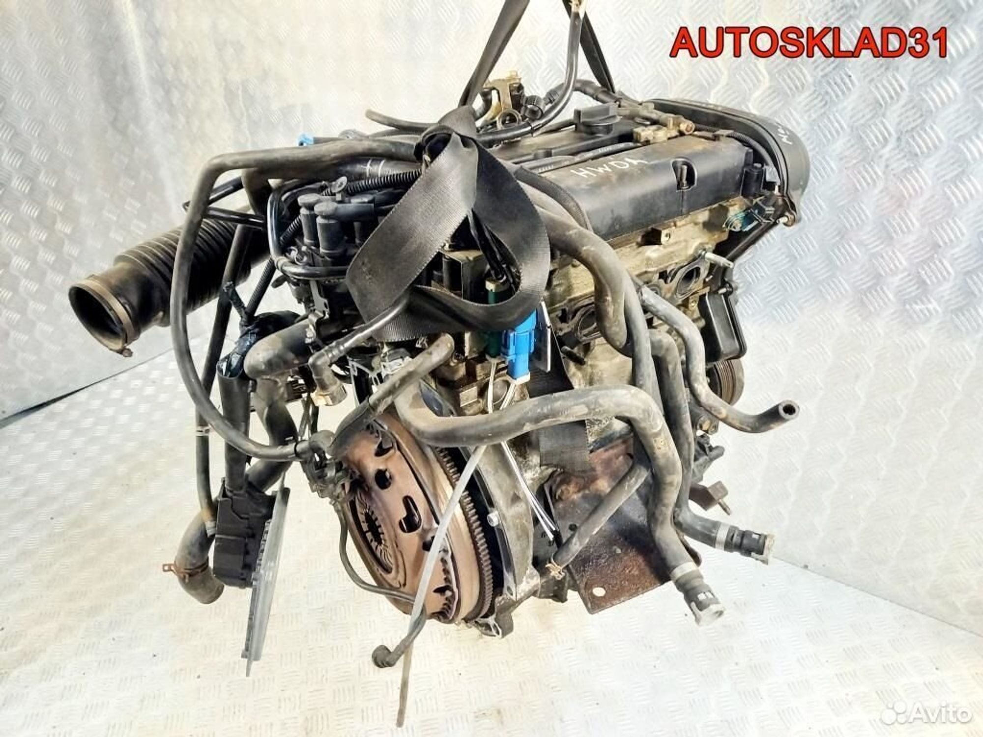 Двигатель HWDA Ford Focus 2 1.6 Бензин, 70000 рублей, Дубовое