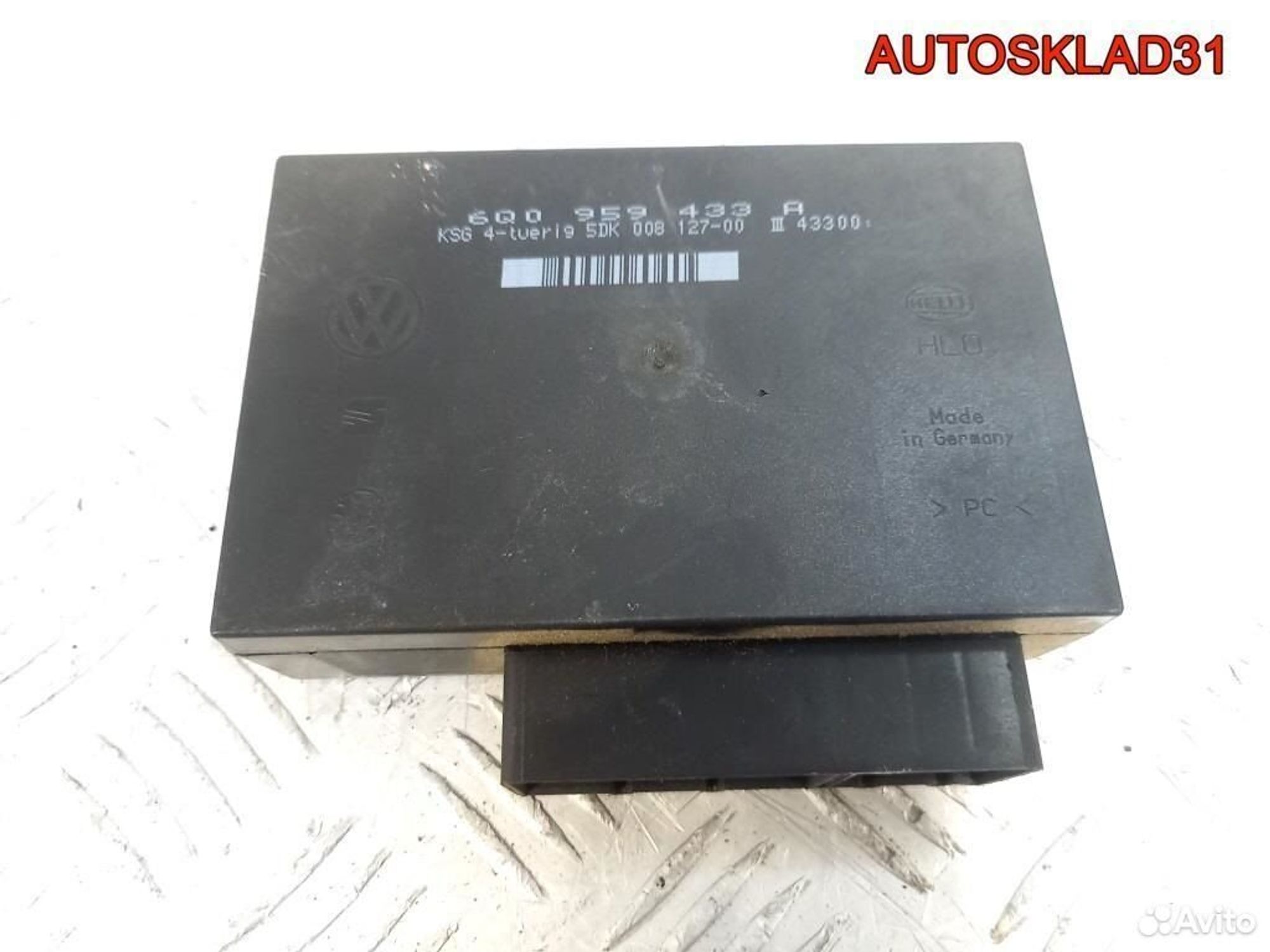 Блок комфорта Skoda Fabia 6Q0959433A, 2100 рублей, Дубовое