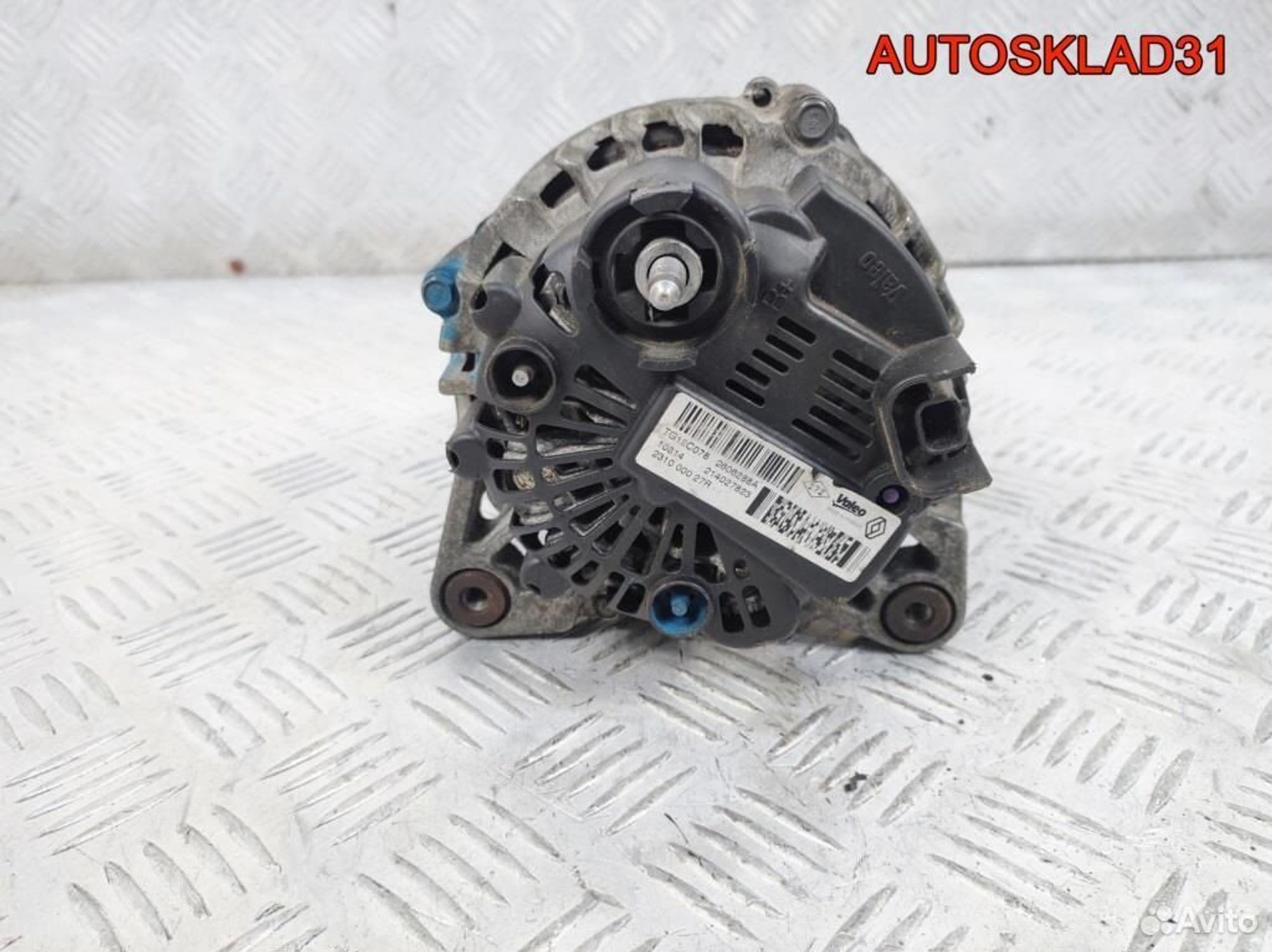 Генератор Renault Megane 3 1.5 DCI K9K 231000027R, 7200 рублей, Дубовое