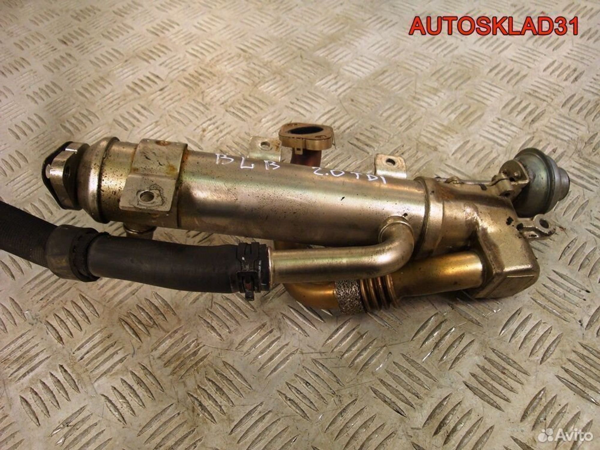 Радиатор системы EGR Audi A4 B7 2.0 BLB тди, 5700 рублей, Дубовое