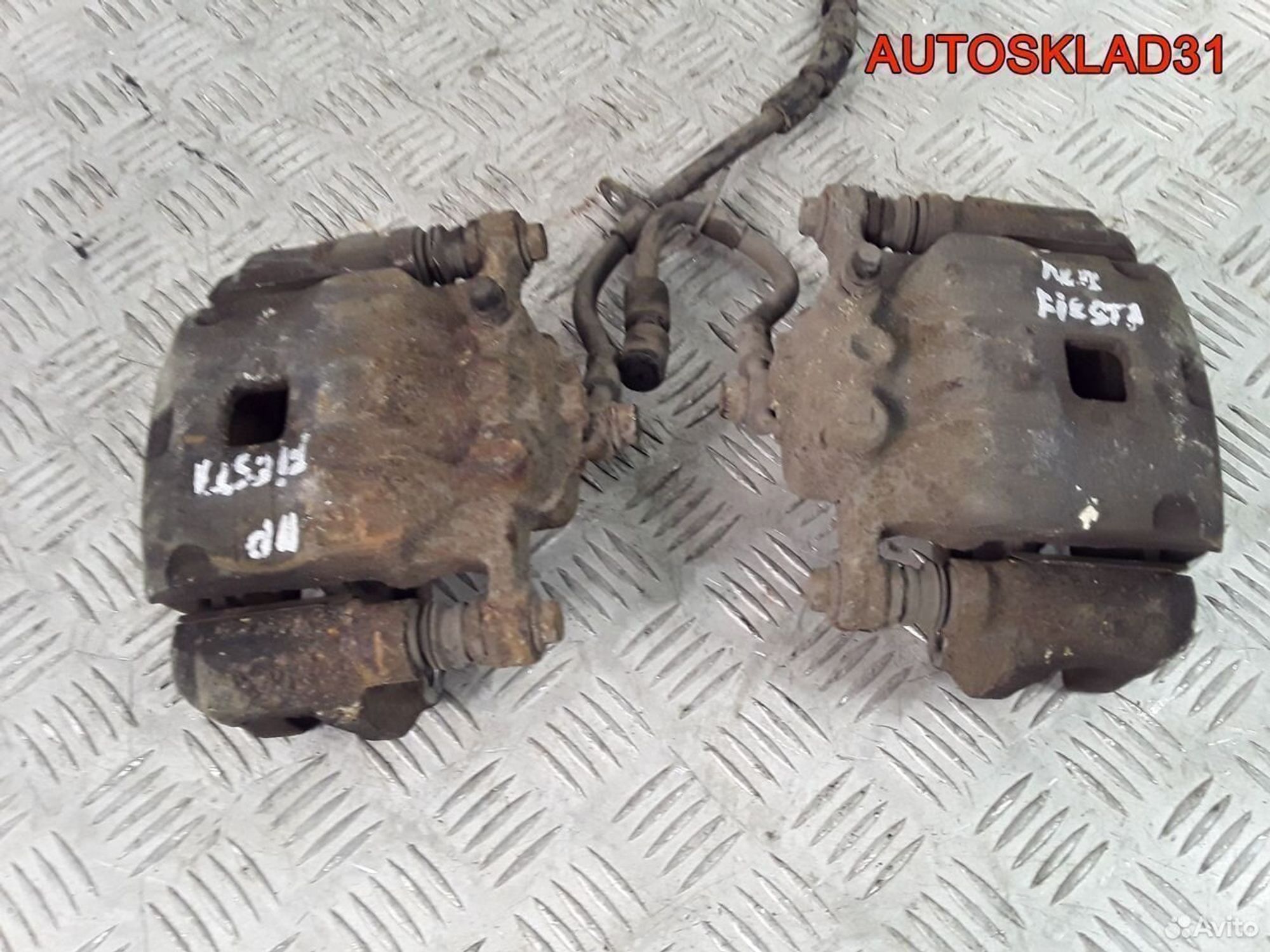 Суппорт тормозной передний Ford Fiesta 1766840, 2100 рублей, Дубовое