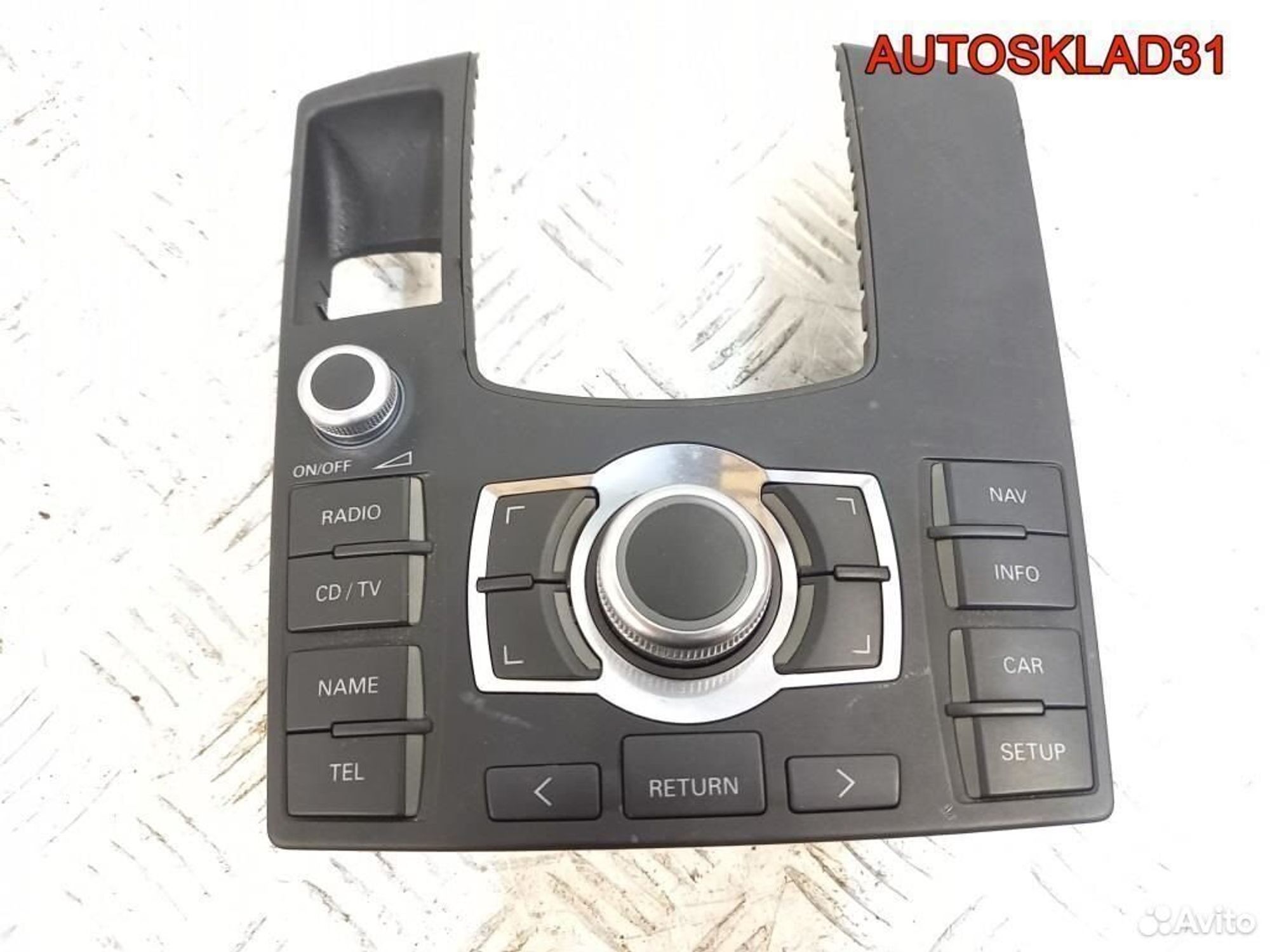 Блок кнопок MMI Audi A8 4E 4E1919611, 7200 рублей, Дубовое