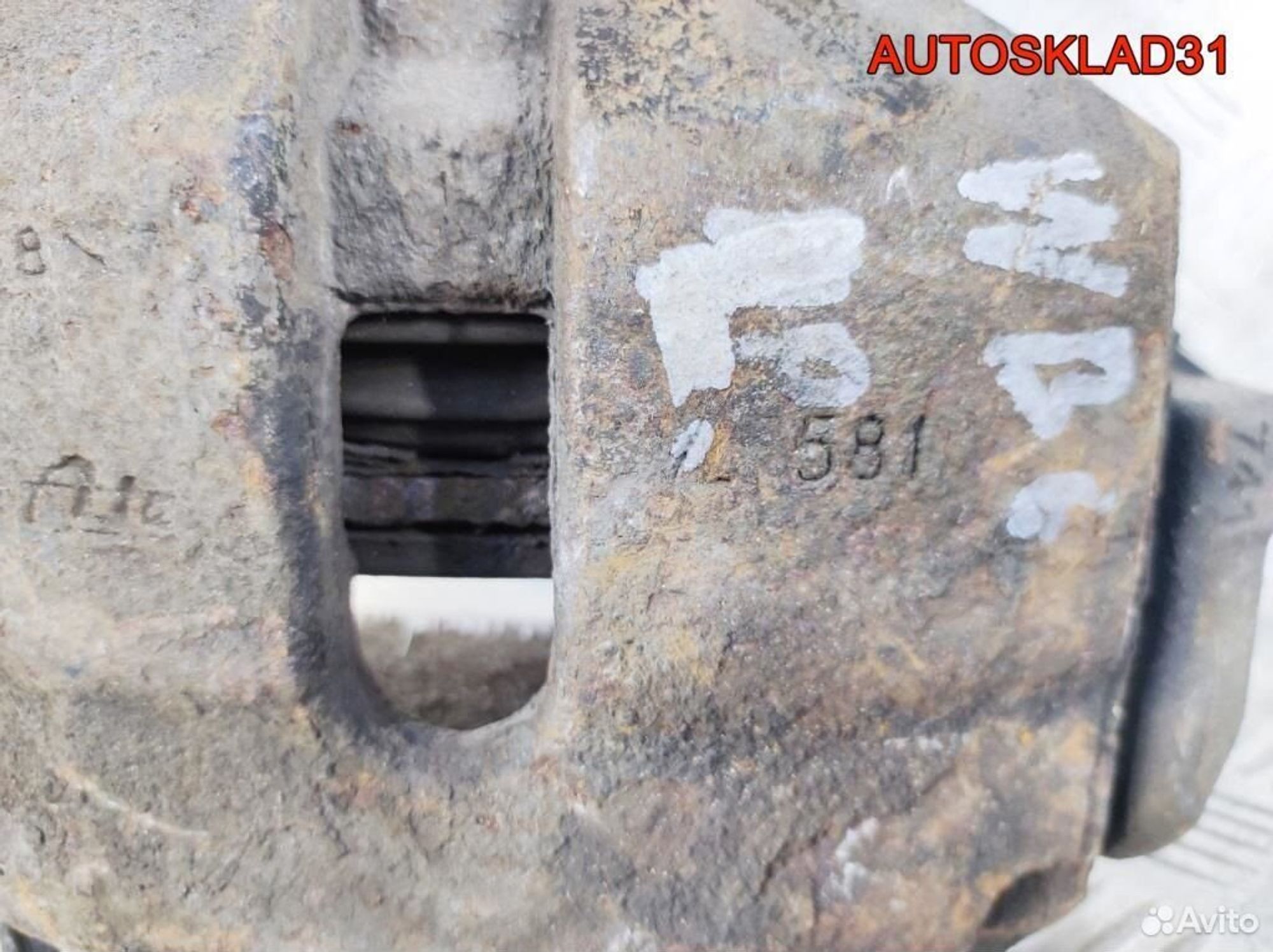 Суппорт тормозной передний левый VW Passat B6, 2300 рублей, Дубовое